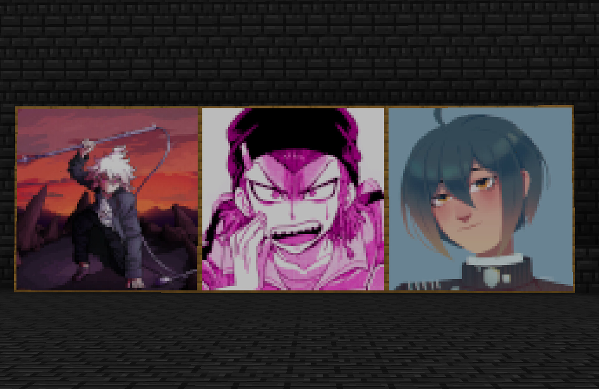 Danganronpa Paintings Minecraft Texture Pack