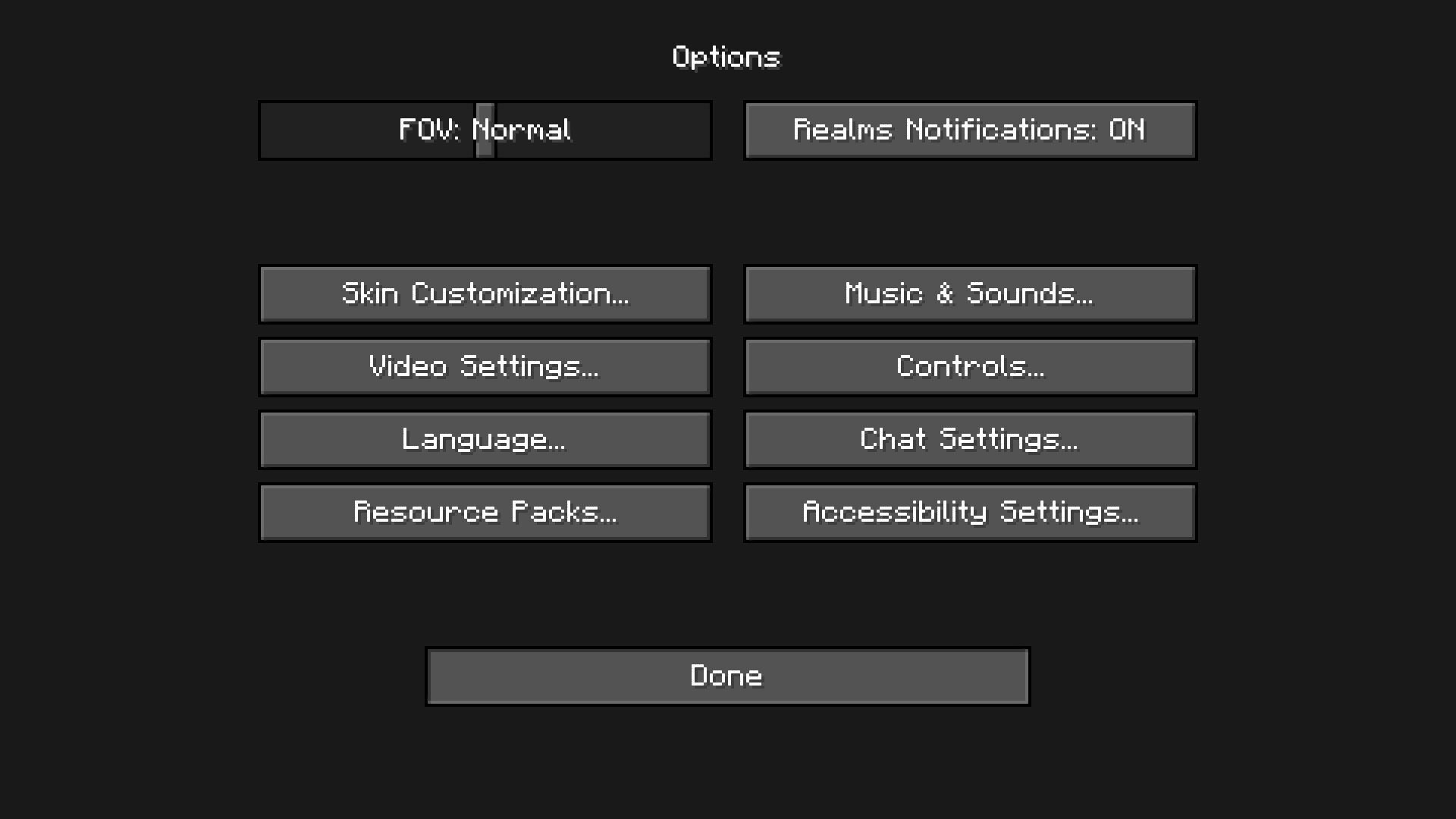 User Friendly Java Minecraft Texture Pack