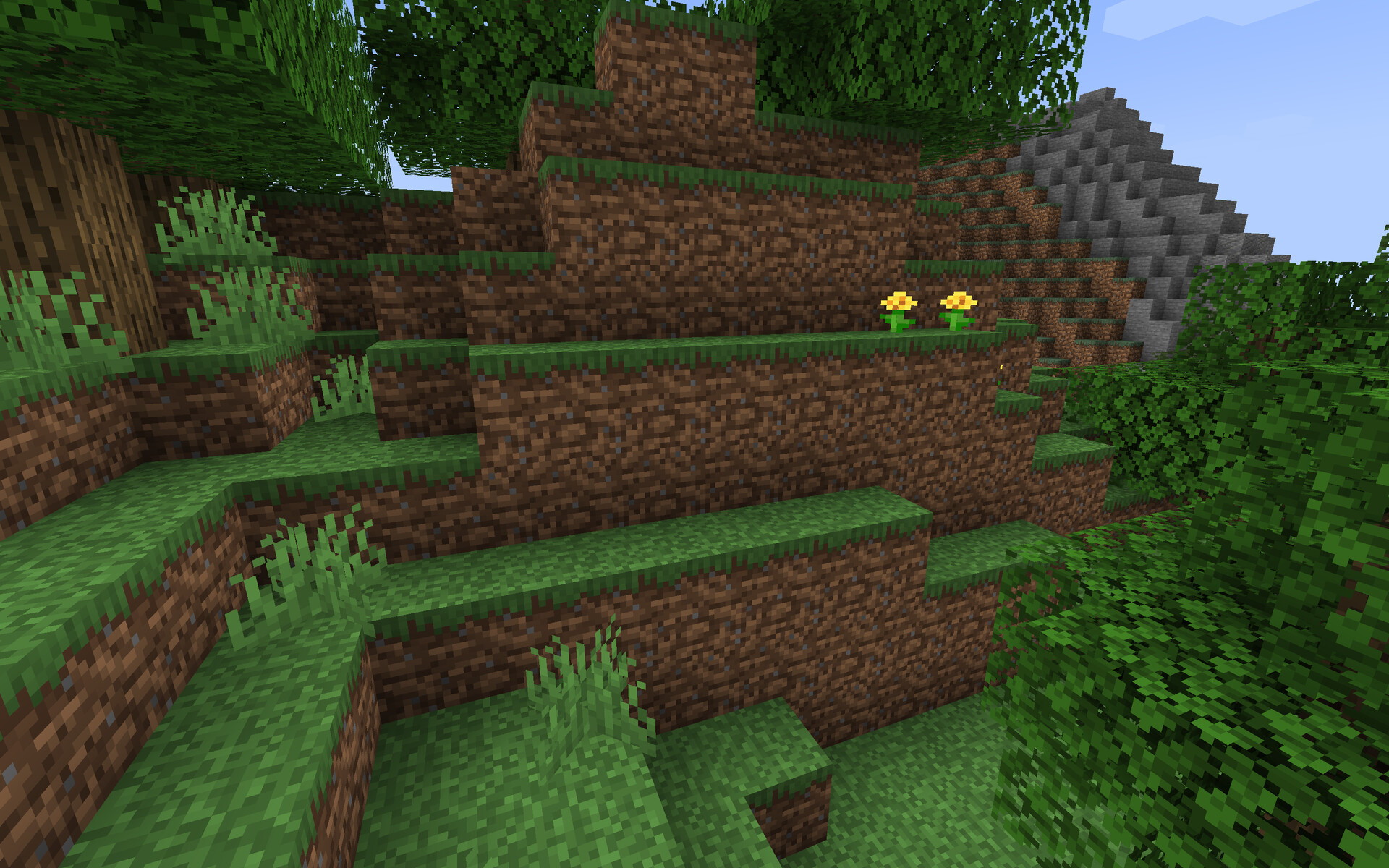 Grass Block: Trimmed Minecraft Texture Pack