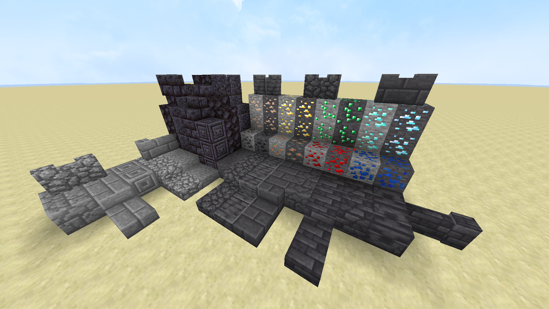 Developer / Classic Style Deepslate Minecraft Texture Pack