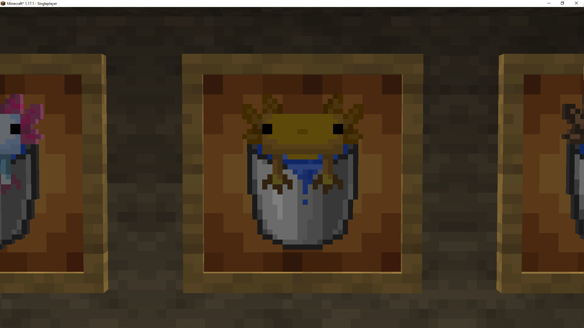 Colored Axolotl Buckets with Babies for Old Faithful Minecraft Texture Pack