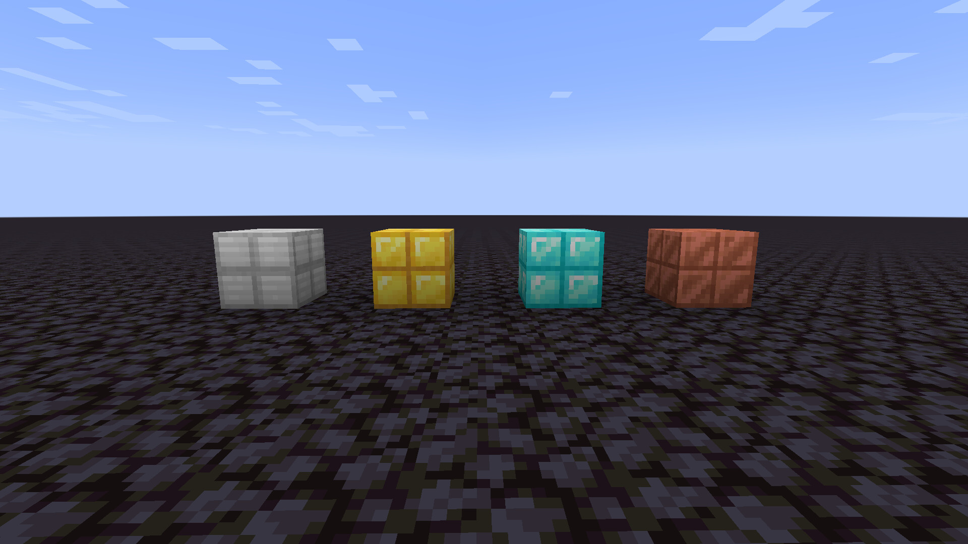 Ore Blocks Like Cut Copper Minecraft Texture Pack
