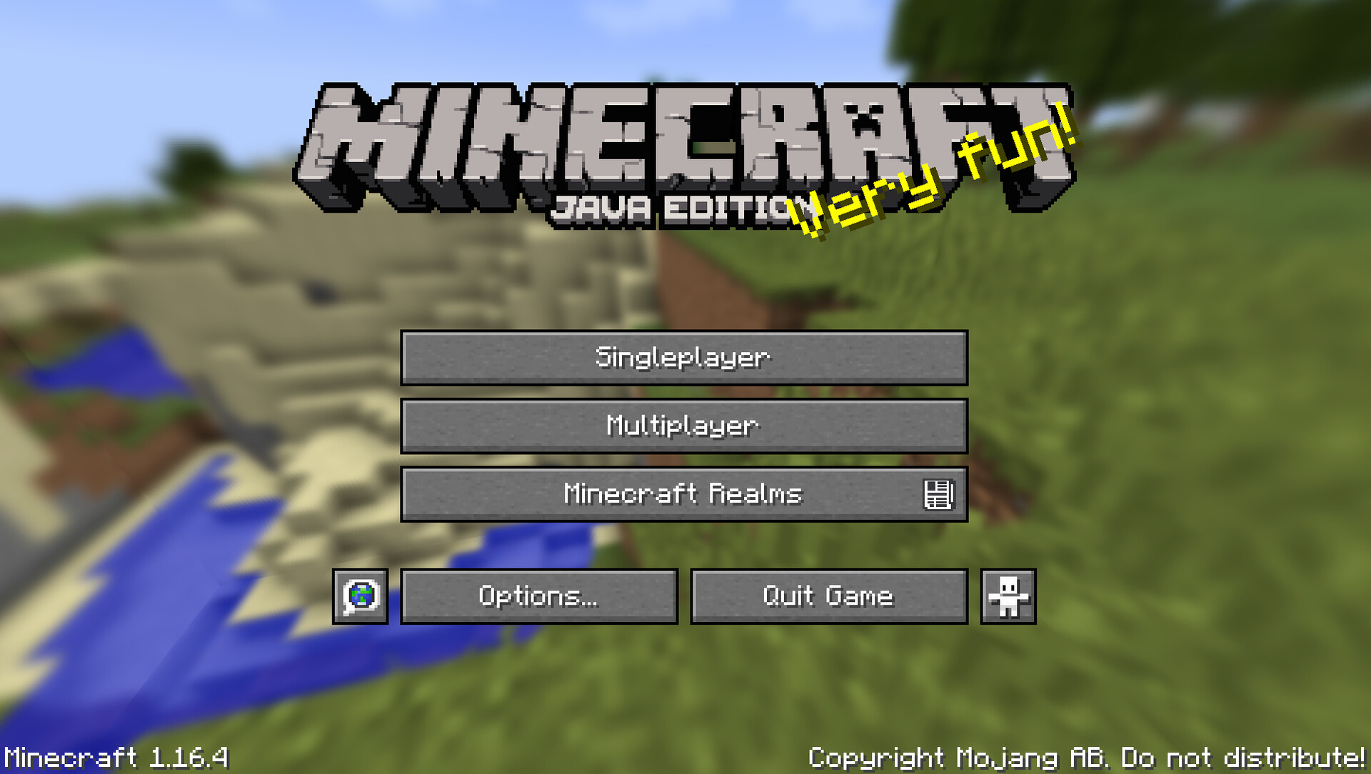 Minecraft Title Screen - Beta 1.8 Minecraft Texture Pack