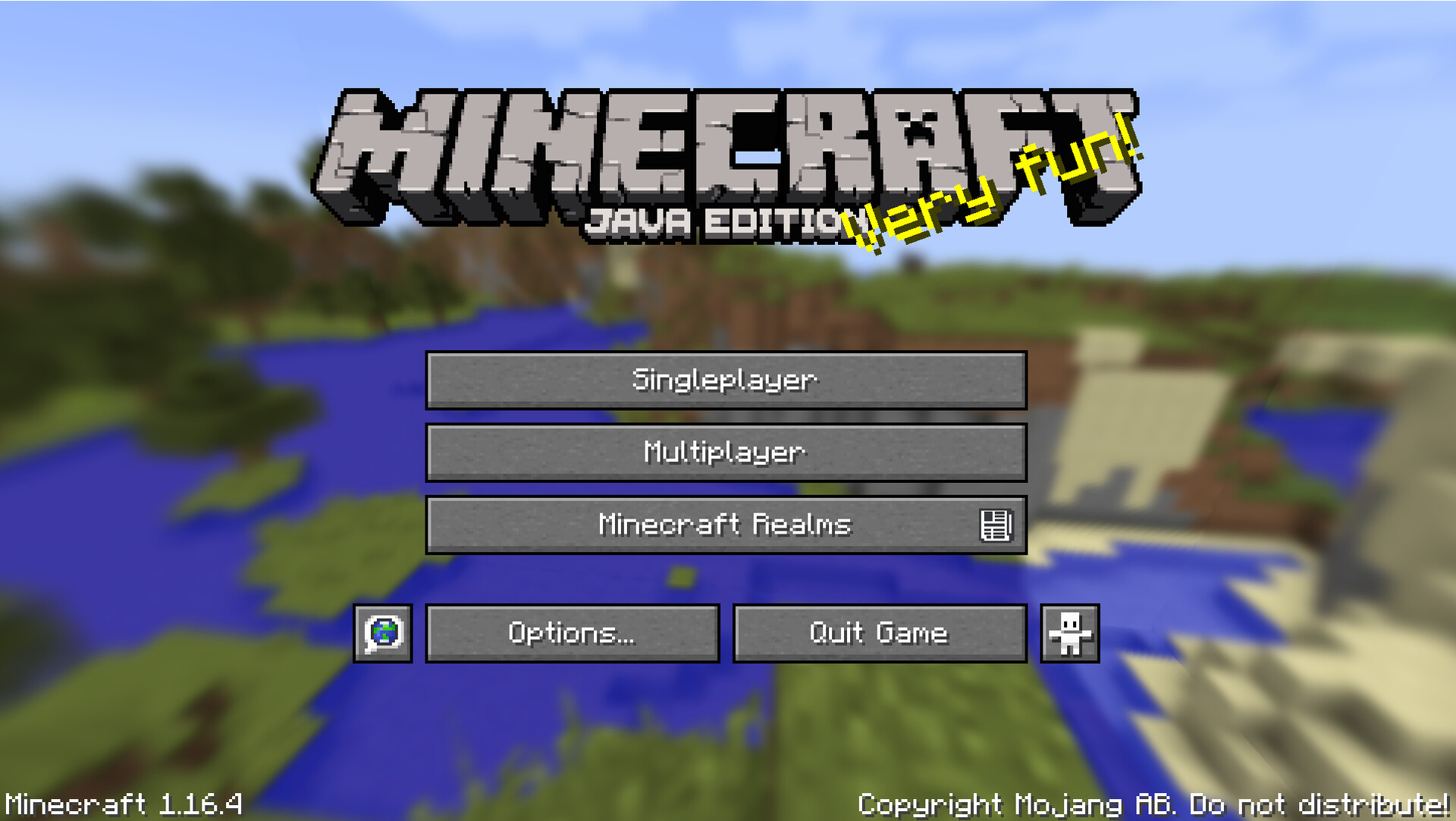 Minecraft Title Screen - Beta 1.8 Minecraft Texture Pack
