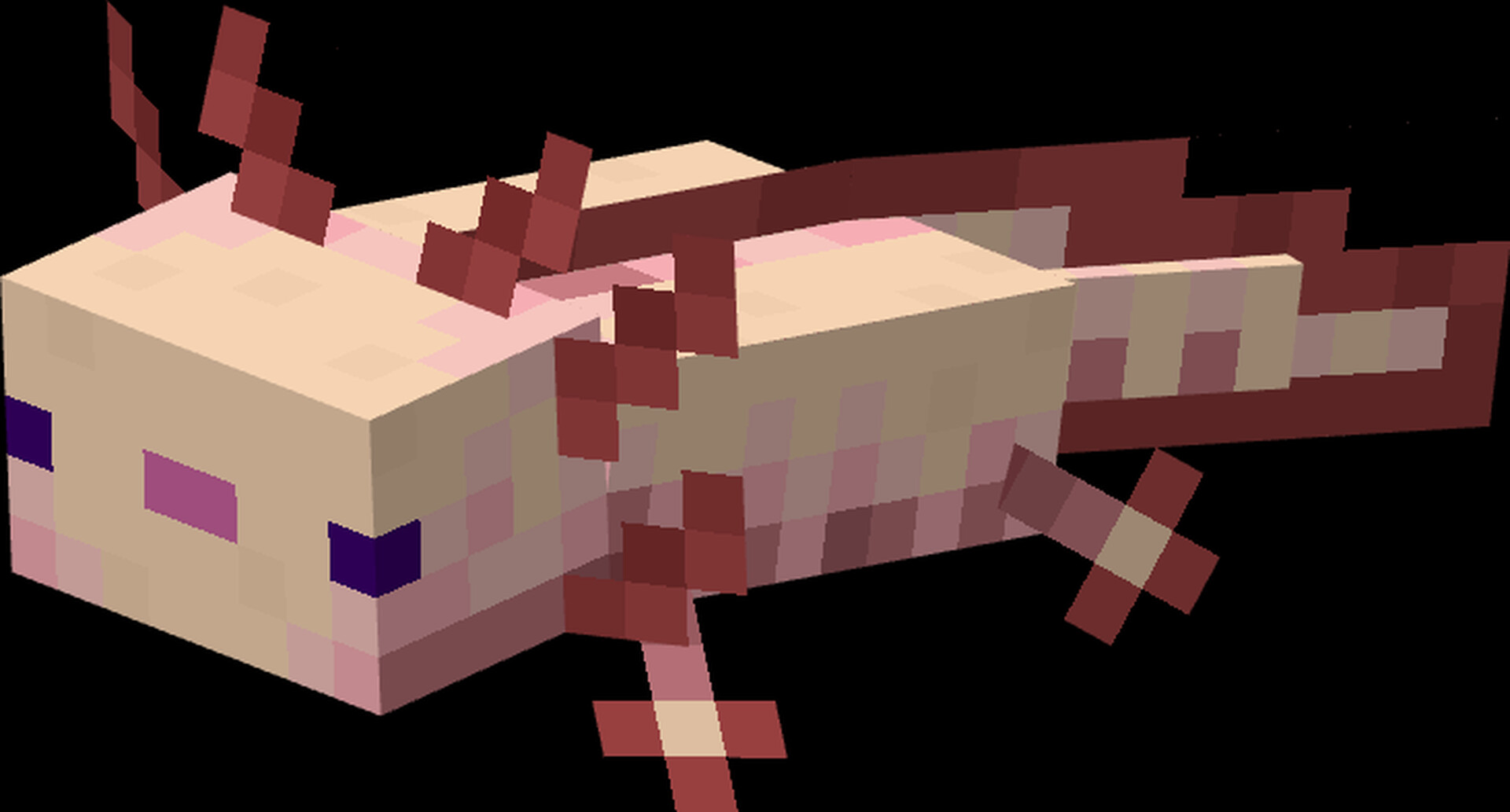 More axolotls variants v4 Minecraft Texture Pack