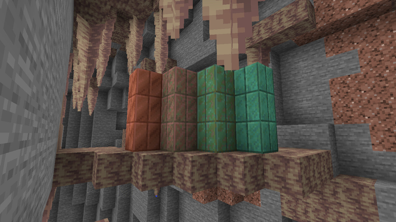 Enchanted Cut Coppers Minecraft Texture Pack