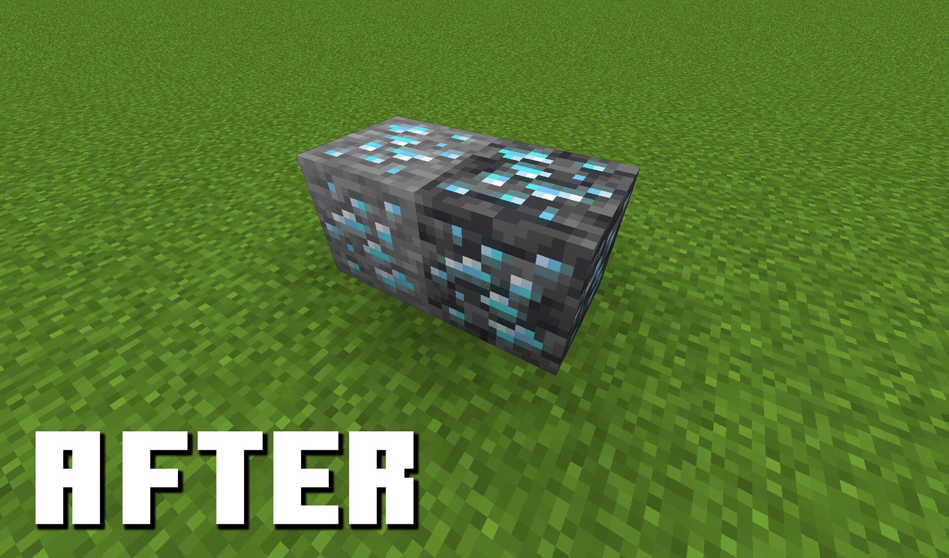 Classic Diamond Ore Minecraft Texture Pack