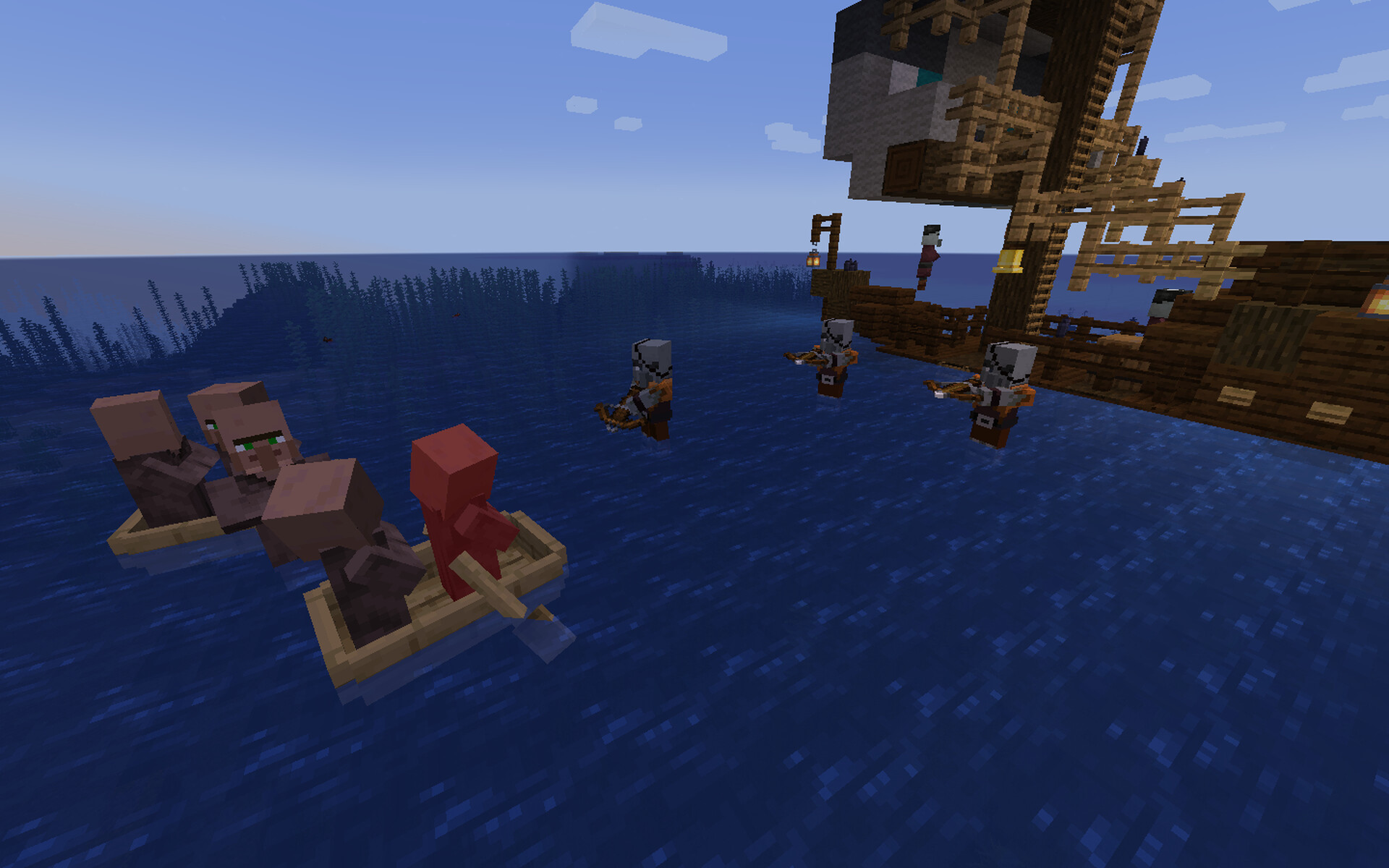 Pirating Pillagers Minecraft Texture Pack