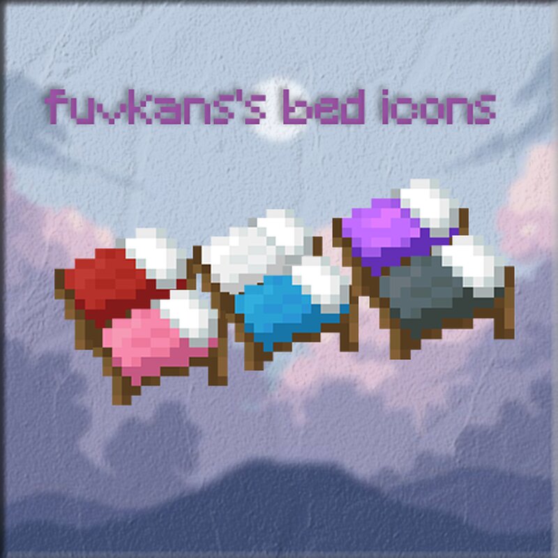 fuvkans's bed icons Minecraft Texture Pack