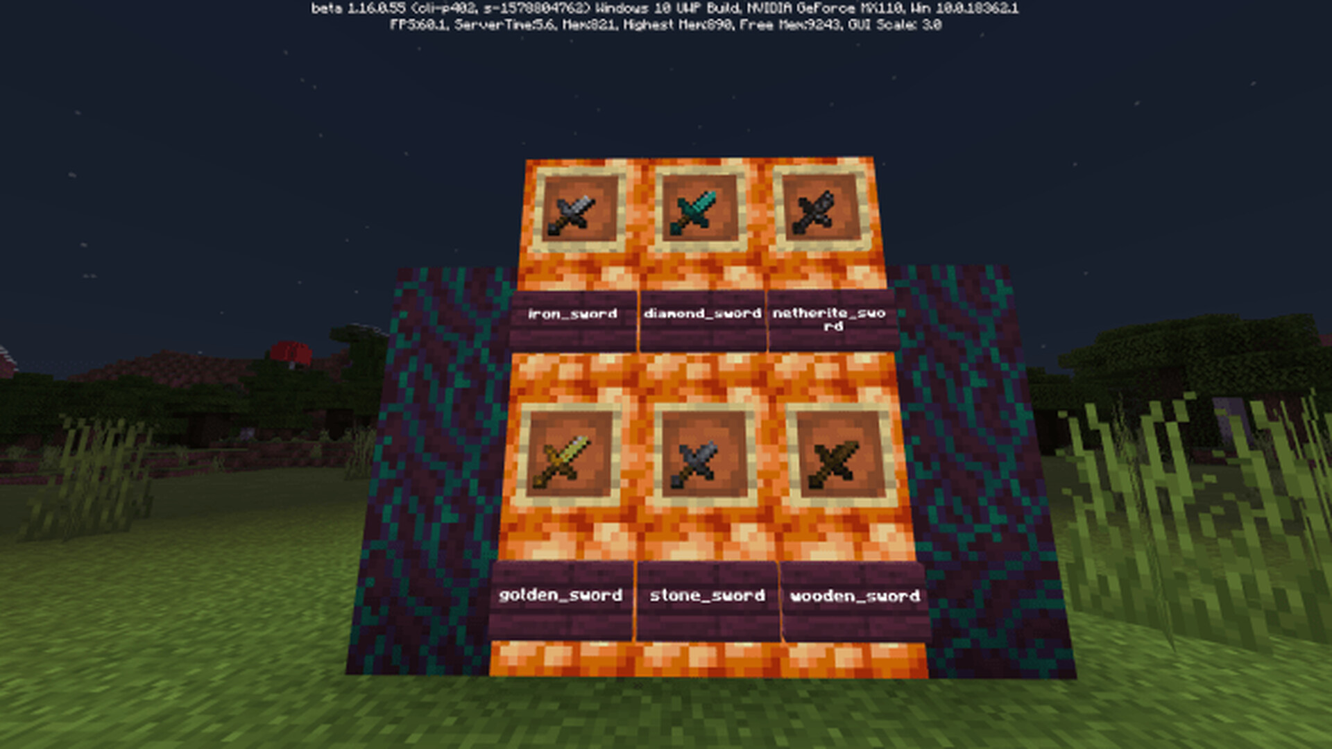 Broken Swords (Vanilla Textures) Minecraft Texture Pack