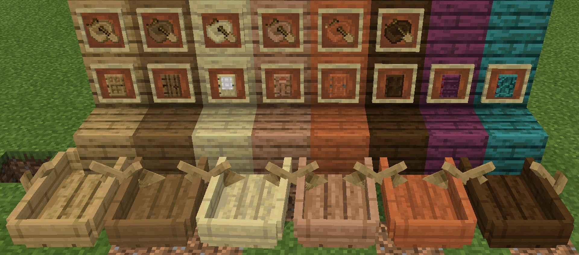 Consistent Woods - Bedrock Minecraft Texture Pack