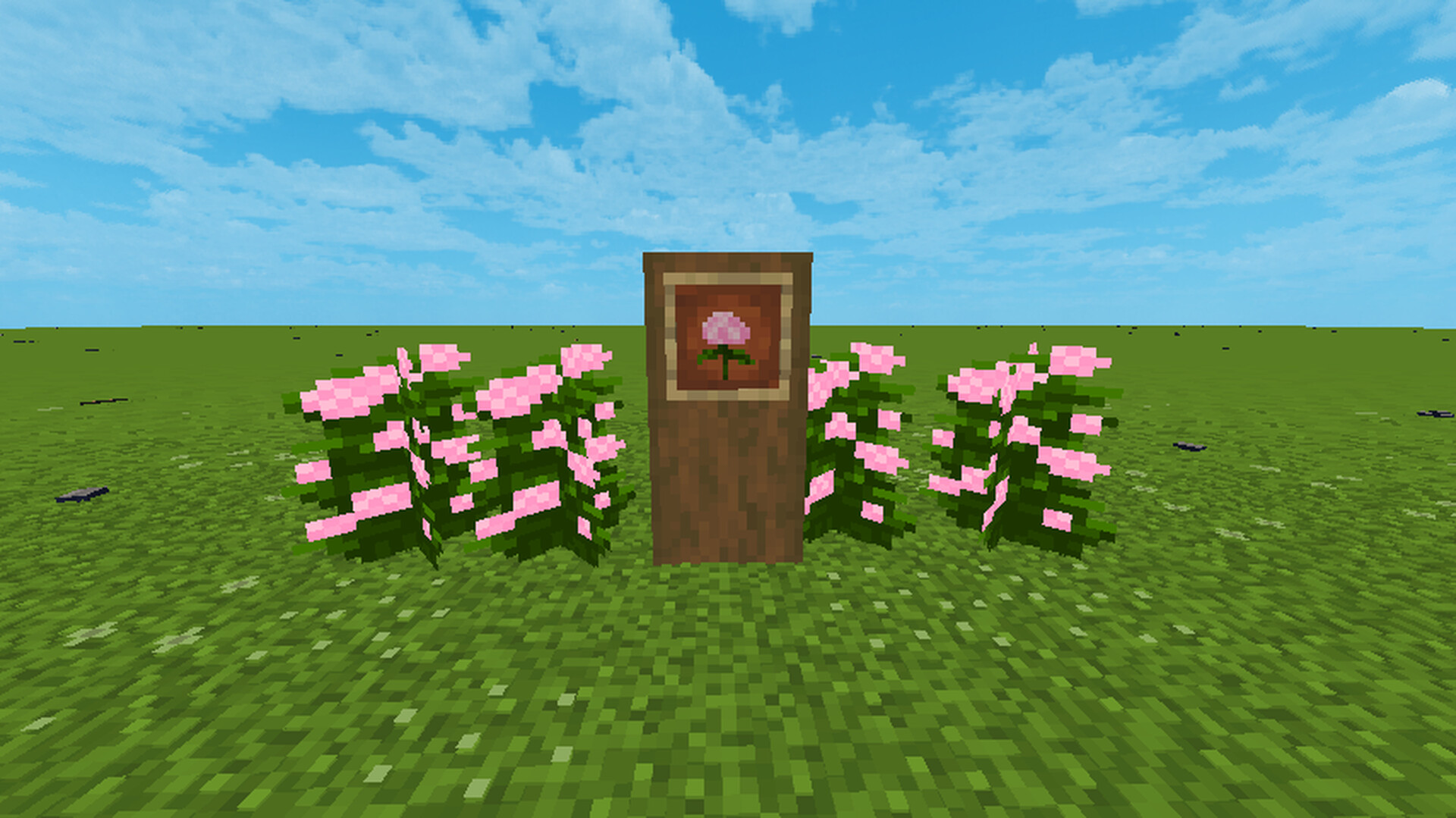 Peony to Hydrangea Minecraft Texture Pack