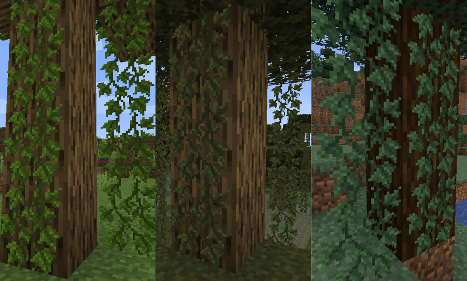 Ivy Vines Minecraft Texture Pack