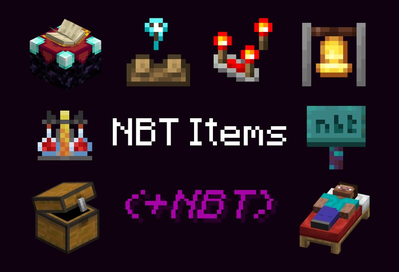 NBT Items Minecraft Texture Pack