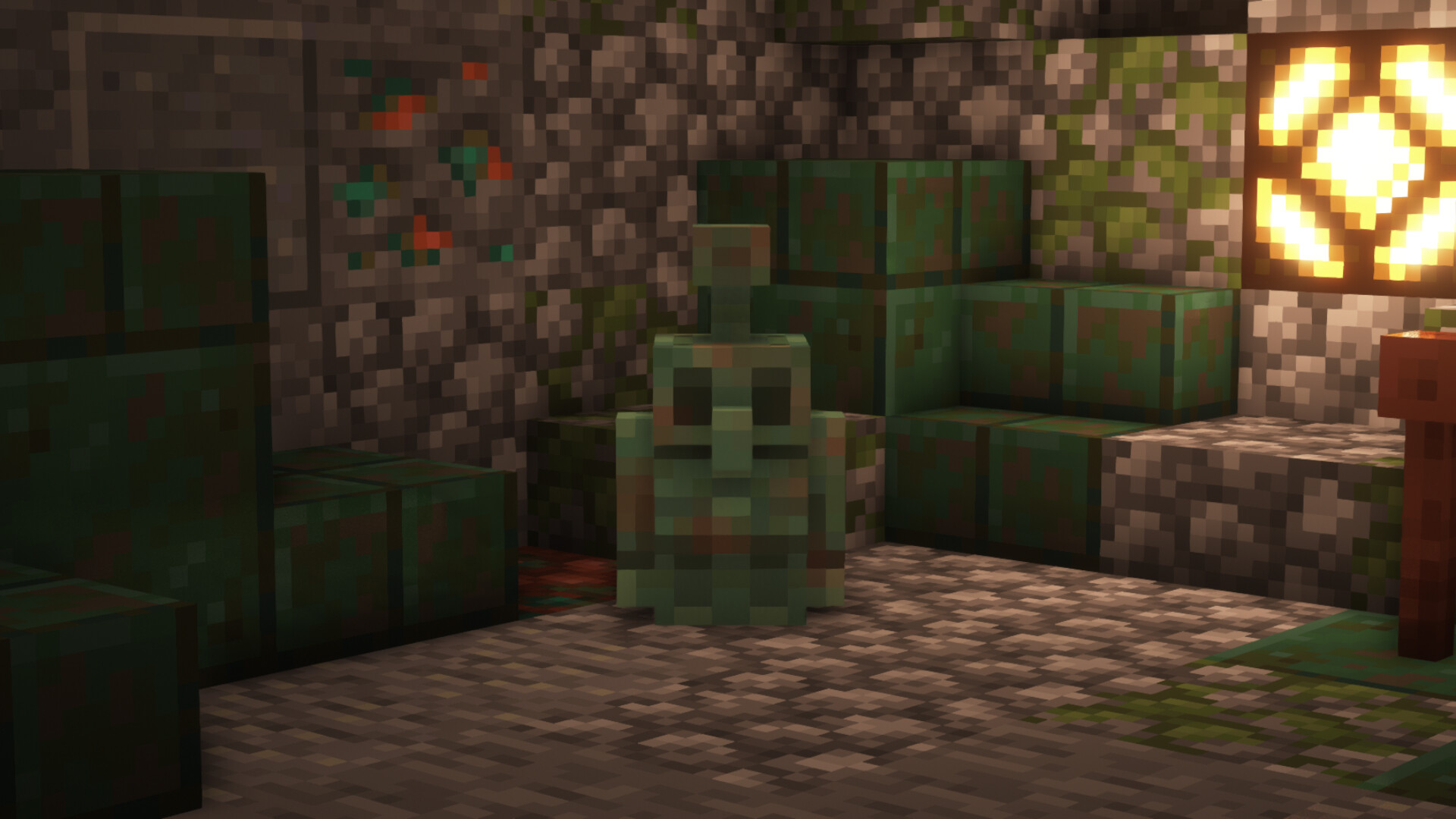 The Copper Golem (Origin Realms) Minecraft Texture Pack