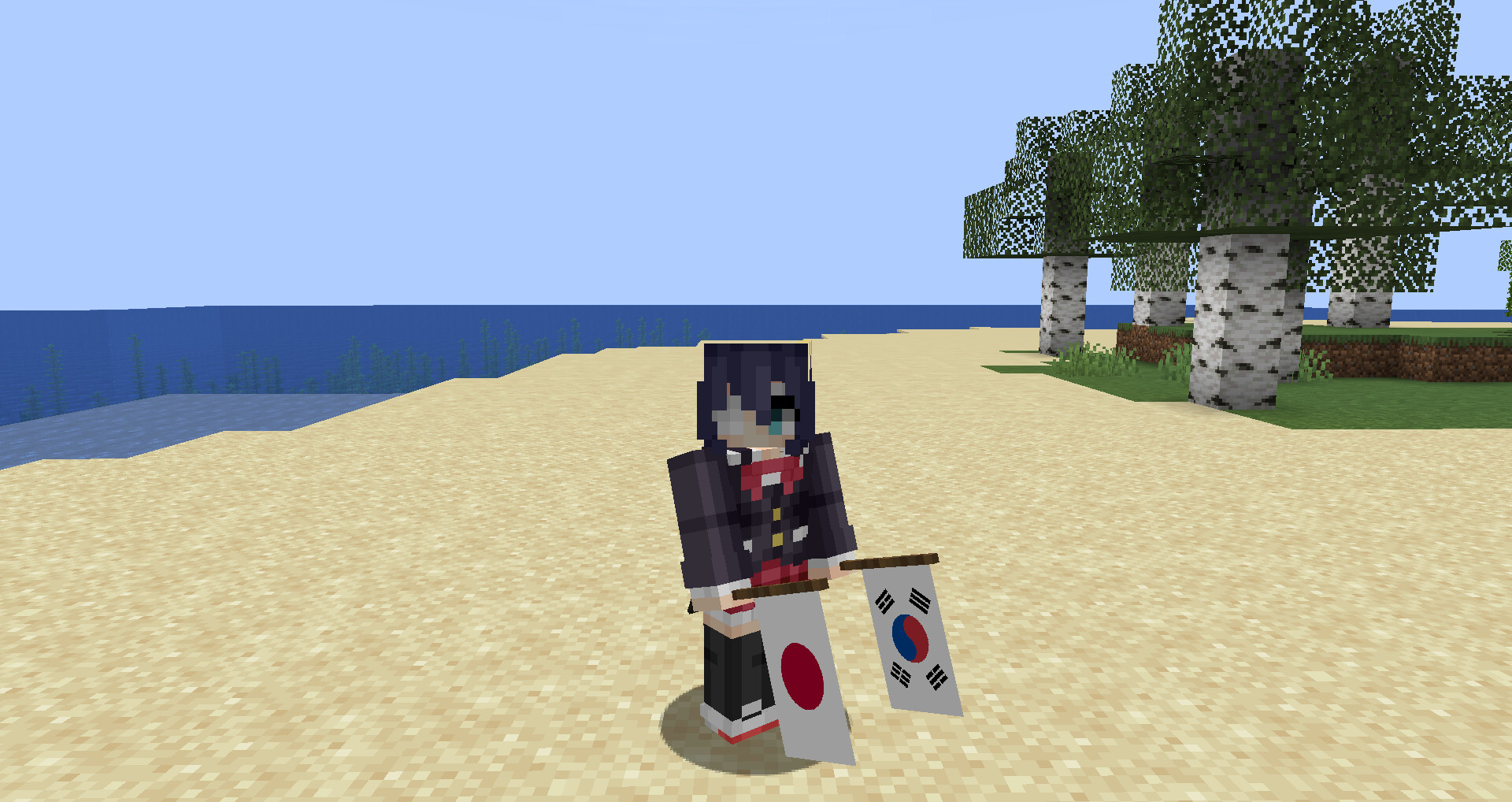 Realistic World Flags [ALL COUNTRIES, USA STATES, 255+ FLAGS] Minecraft