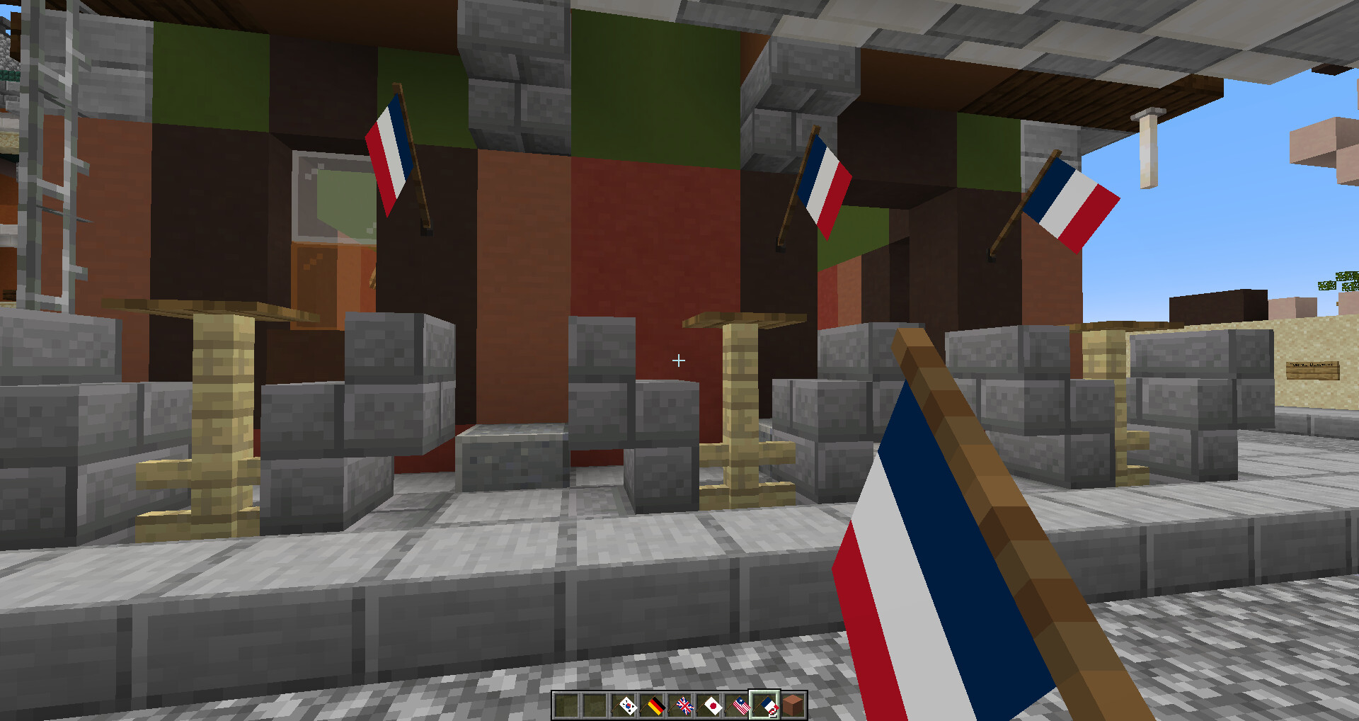 Realistic World Flags [ALL COUNTRIES, USA STATES, 255+ FLAGS] Minecraft