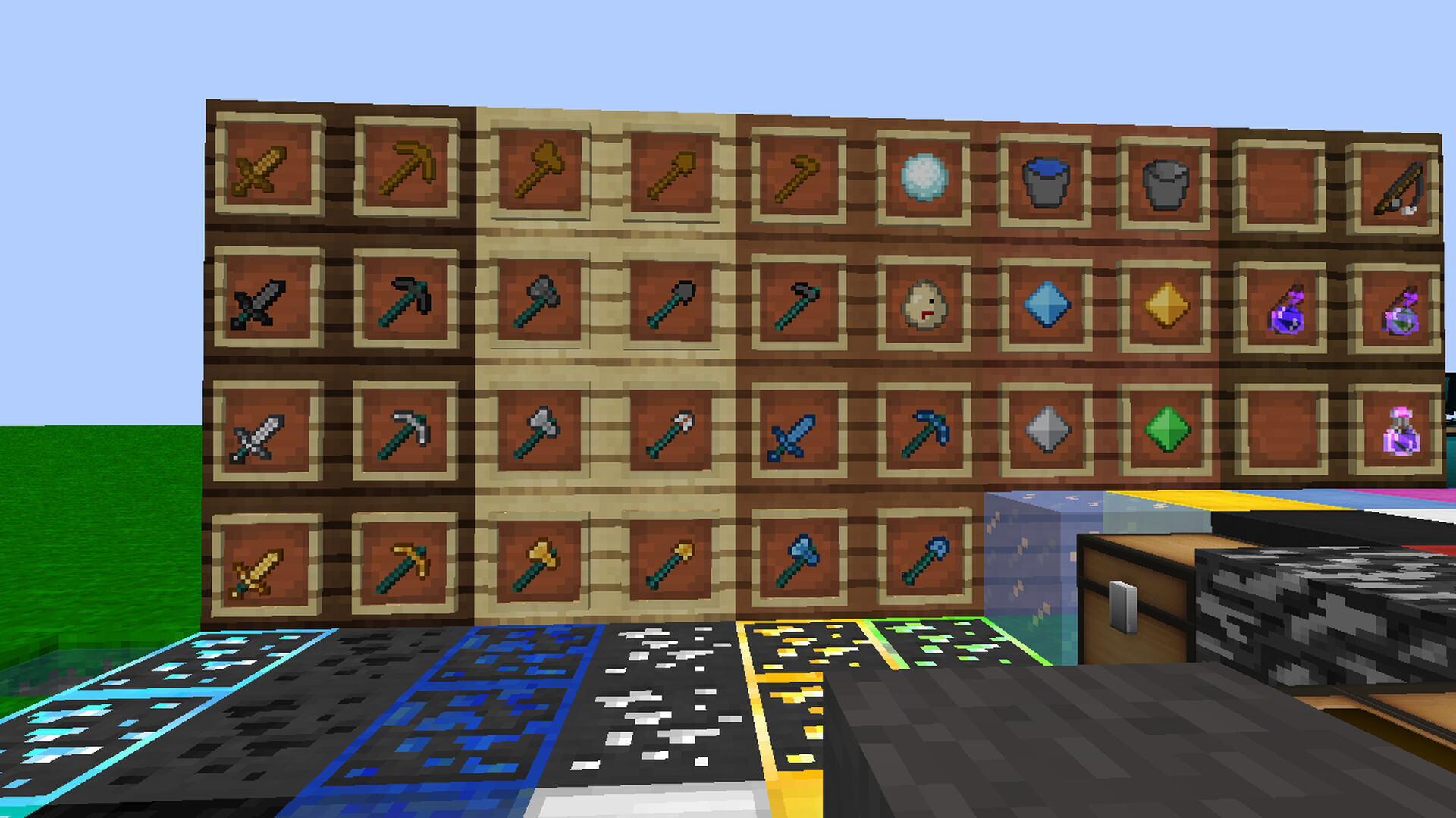 blue(sky)texture pack x16 Minecraft Texture Pack