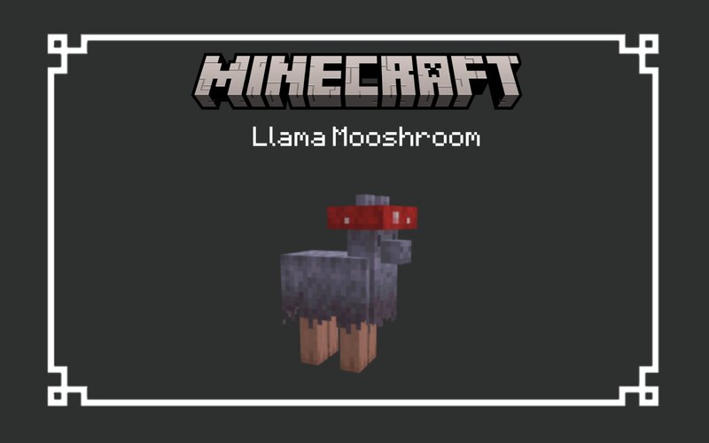 Llama Mooshroom Bedrock Port Minecraft Texture Pack