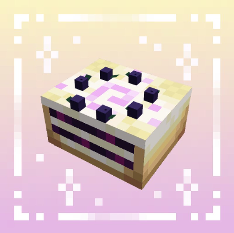 Buul0chka's Blueberry Cake Minecraft Texture Pack