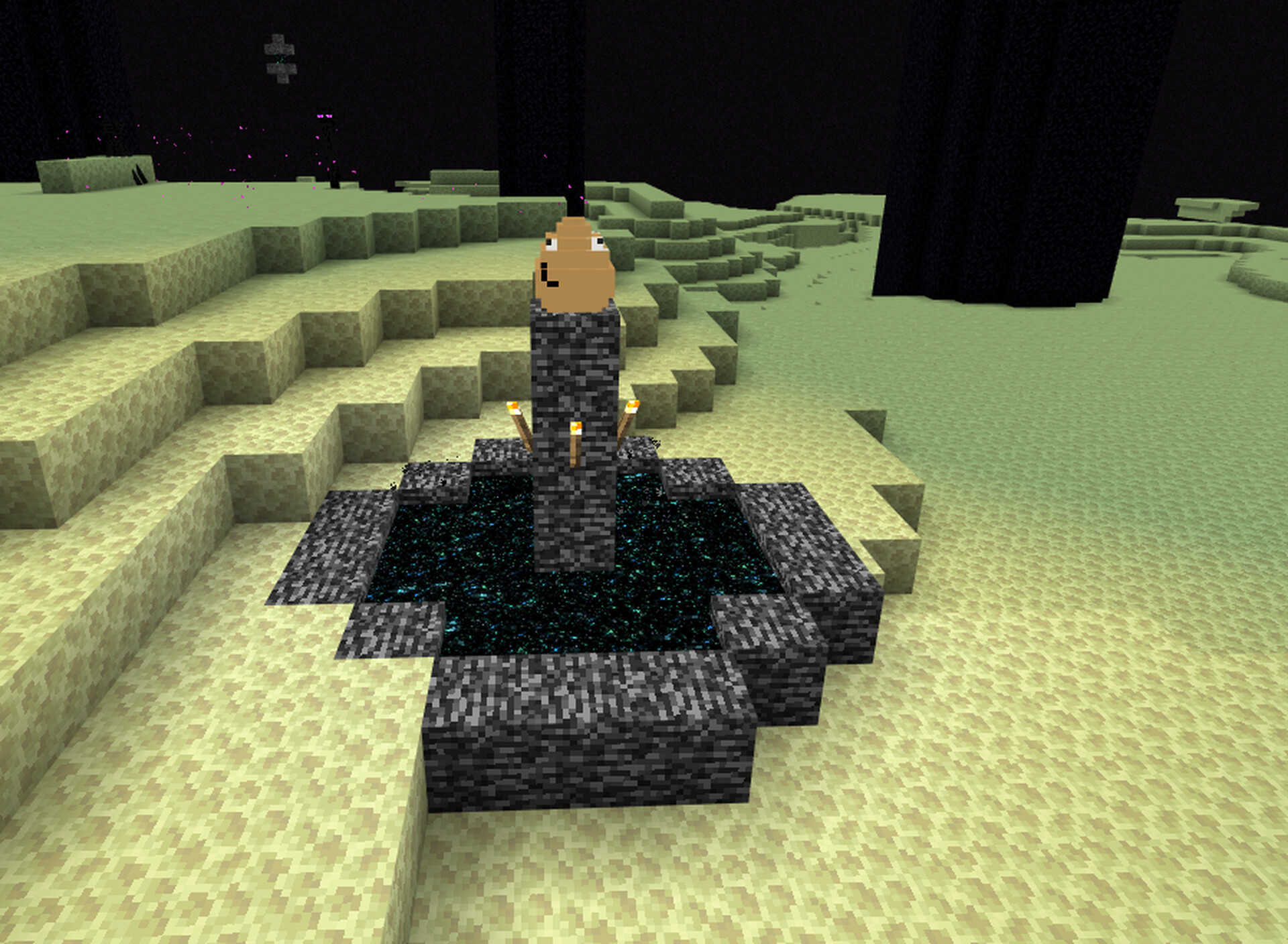 Pou as a Dragon Egg ( Minecraft Bedrock ) Minecraft Texture Pack