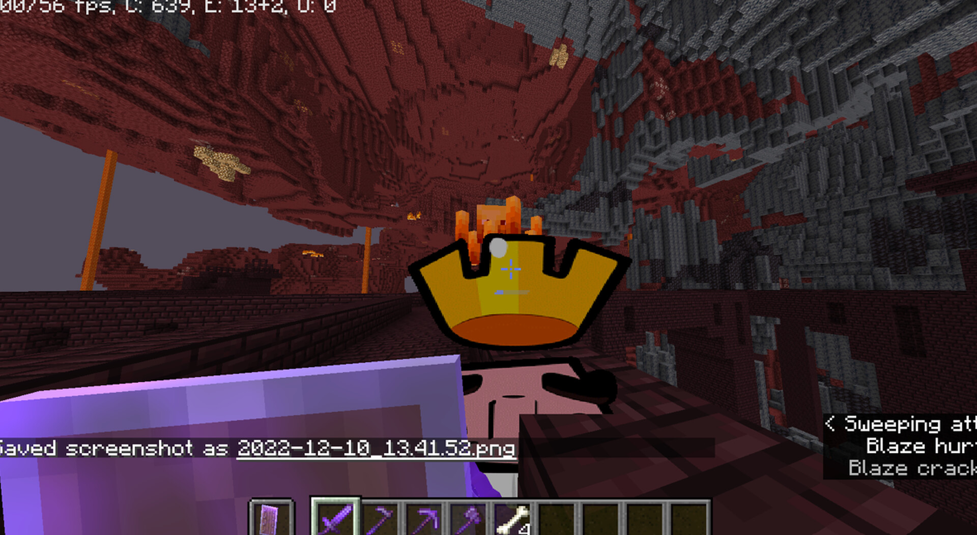 Heheheha sweeping attack Minecraft Texture Pack