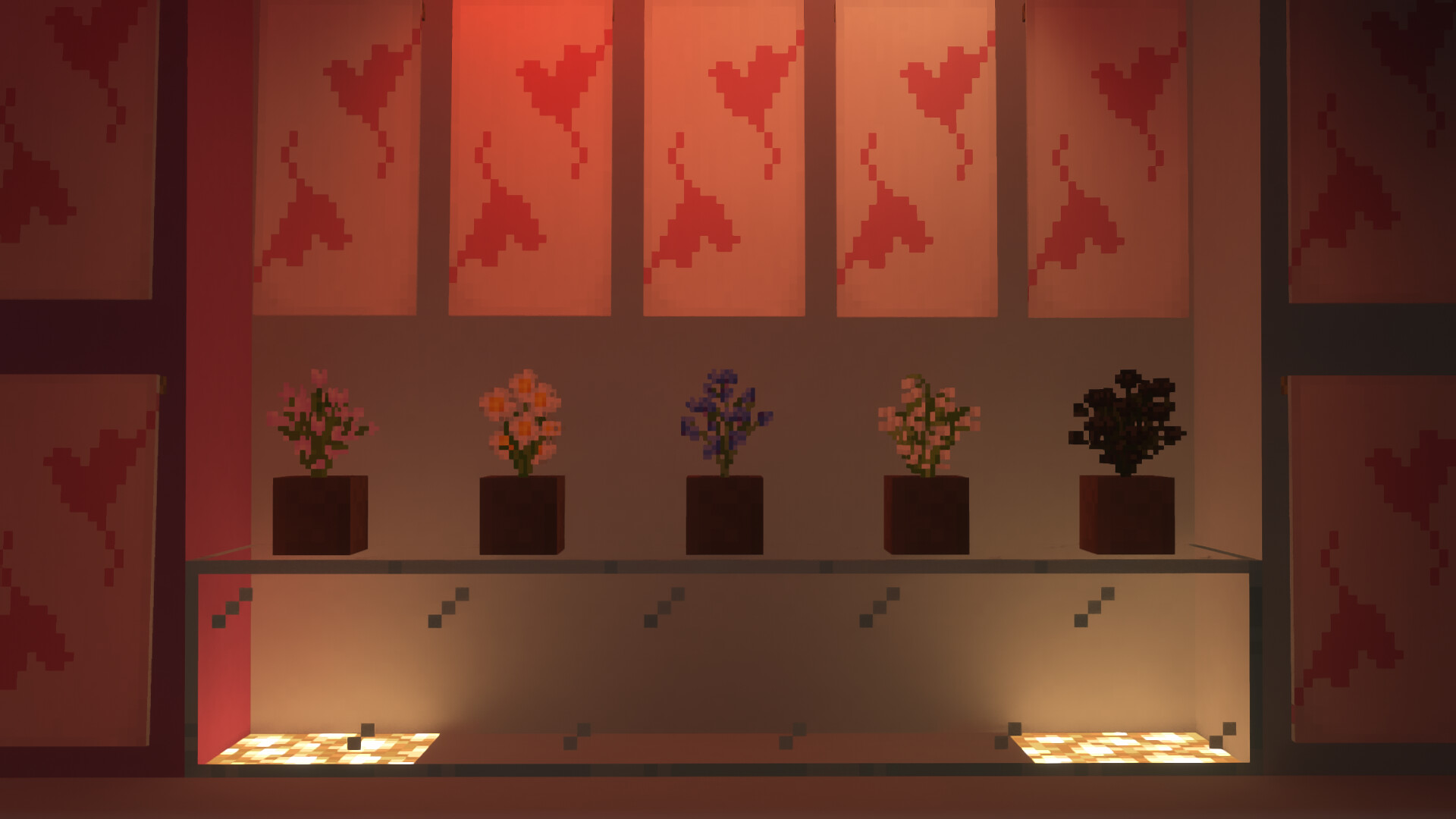 Bouquets of flowers Minecraft Texture Pack