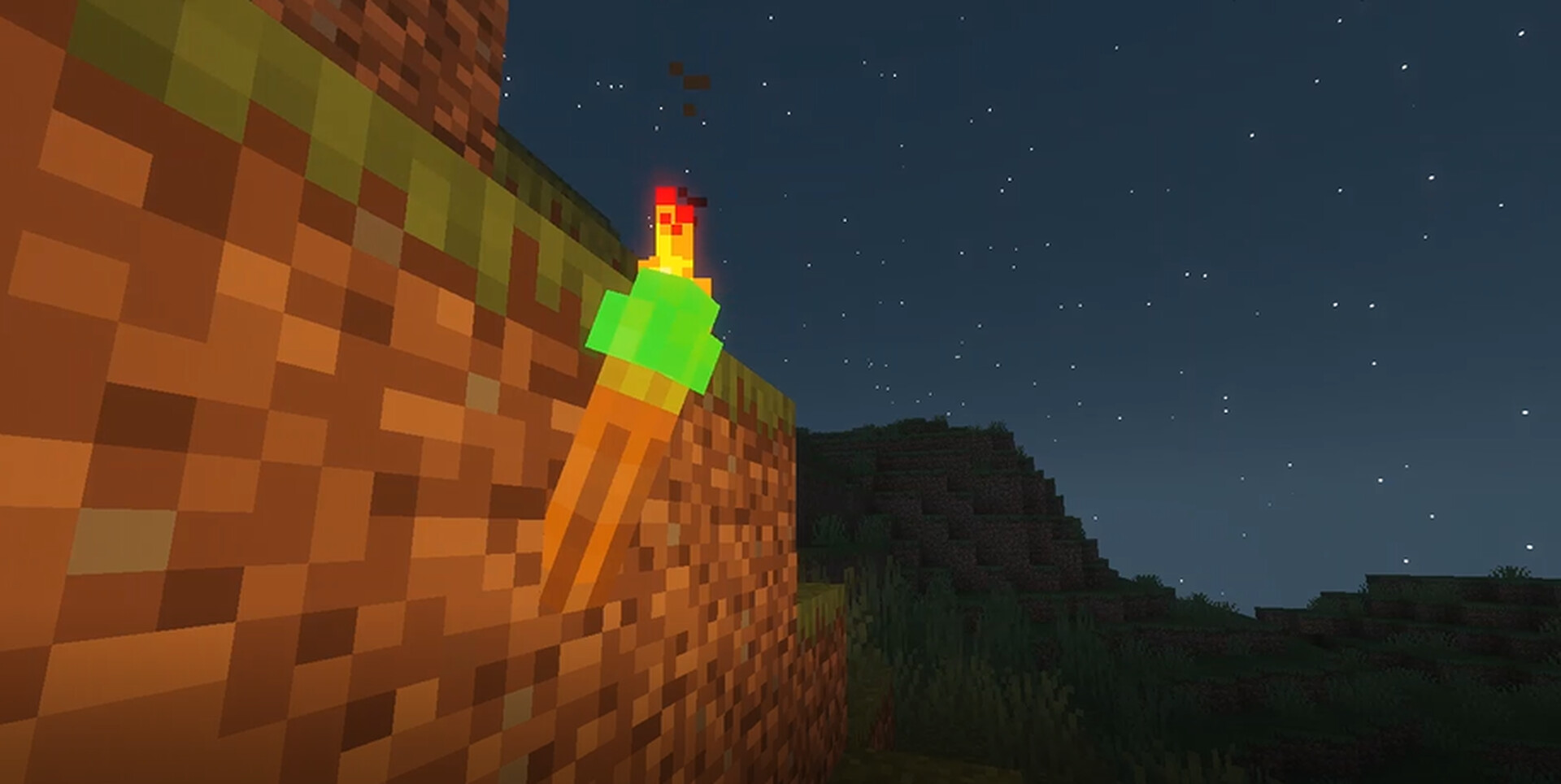 animated RGB torch Minecraft Texture Pack