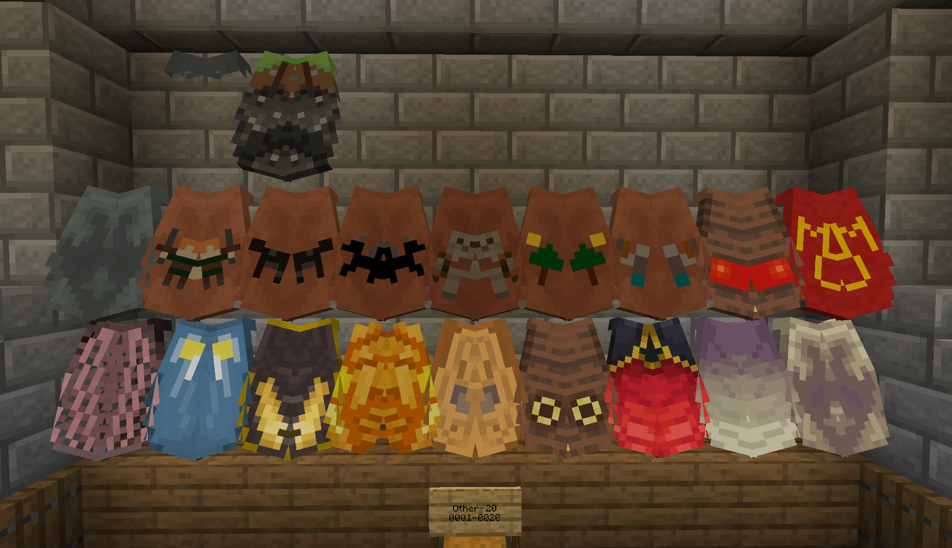 More Elytras (requires optifine) Minecraft Texture Pack