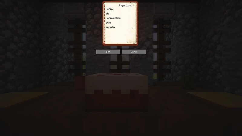 Jenny Totem of undying Minecraft Texture Pack