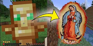 Virgen de guadalupe Totem Minecraft Texture Pack