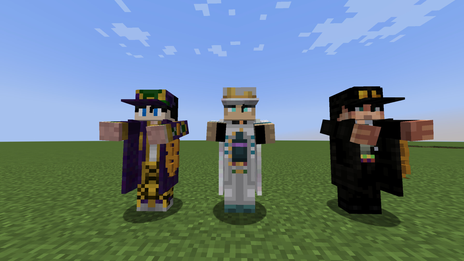 Jotaro Kujo (Jojo's Bizarre Adventure) Minecraft Texture Pack