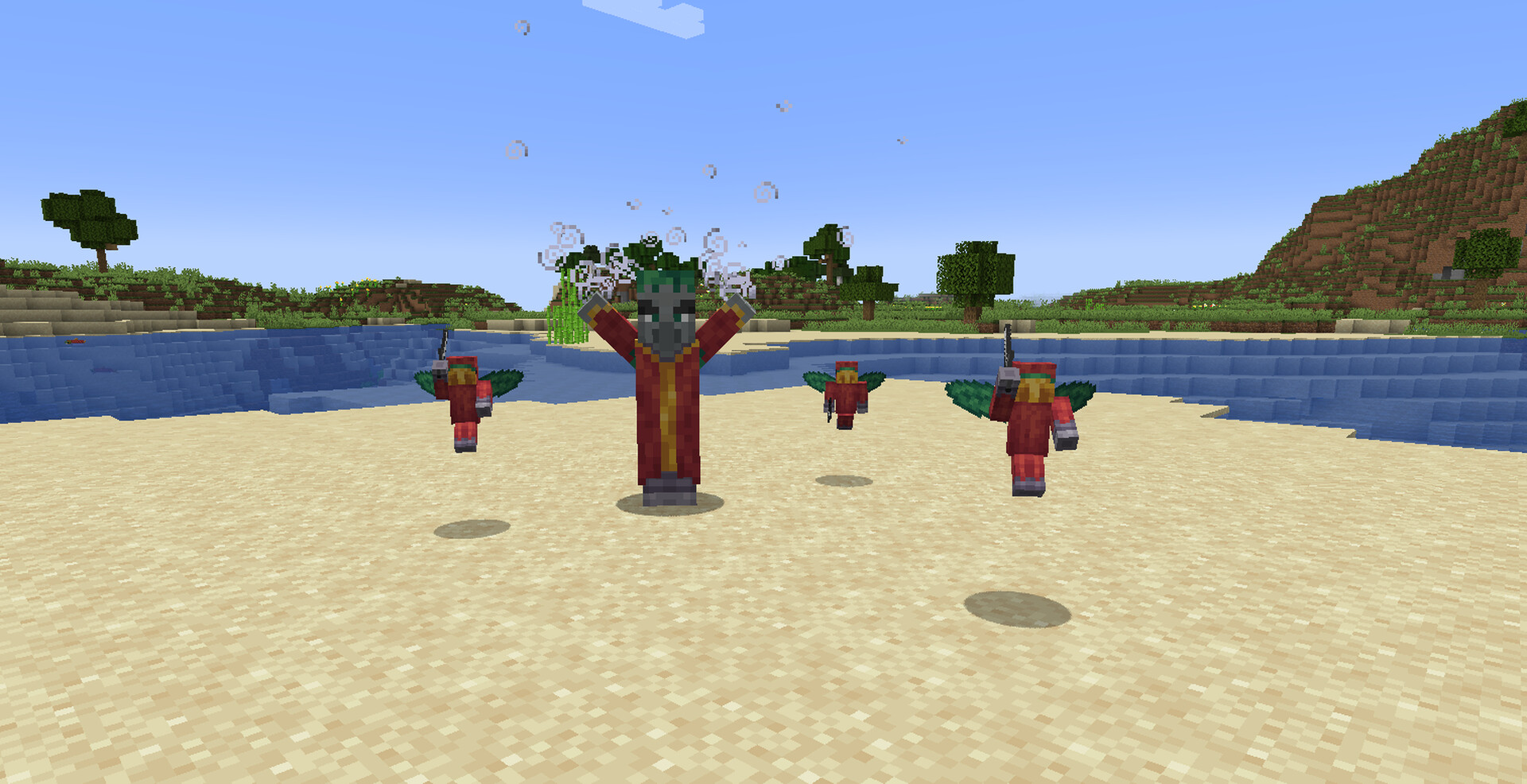 Sniffergers (Sniffer Themed Evokers) Mob Vote 2022 Minecraft Texture Pack