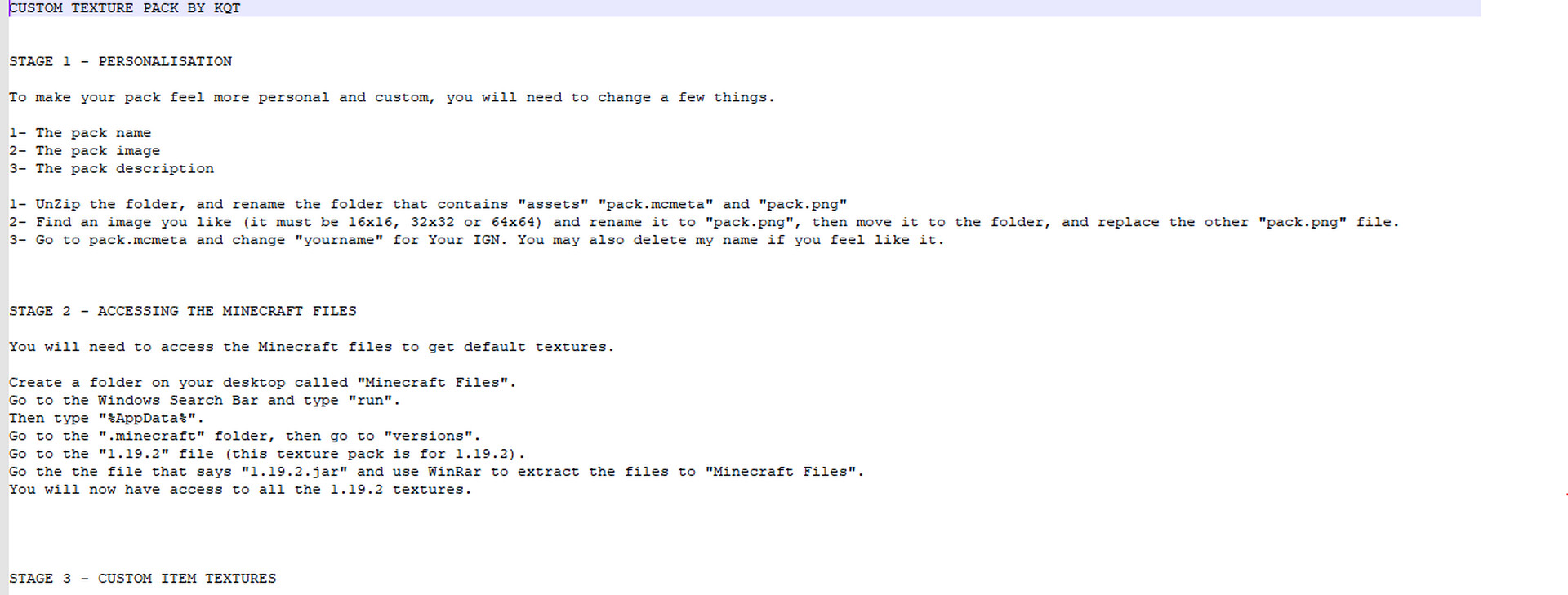 Make Your Own Texture Pack Minecraft Texture Pack Make Your Own Texture Pack Minecraft Texture Pack