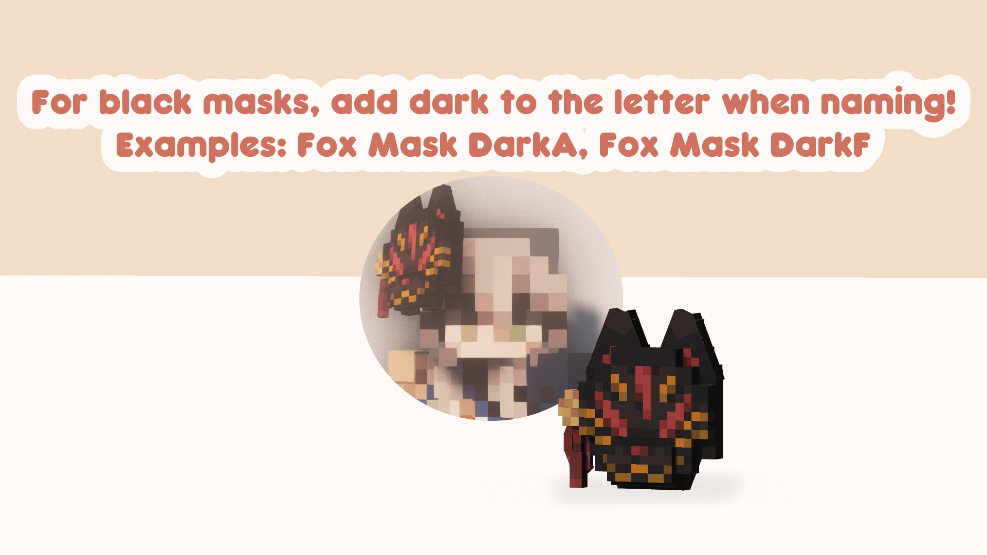 Rhines' Kitsune Mask CITs Minecraft Texture Pack