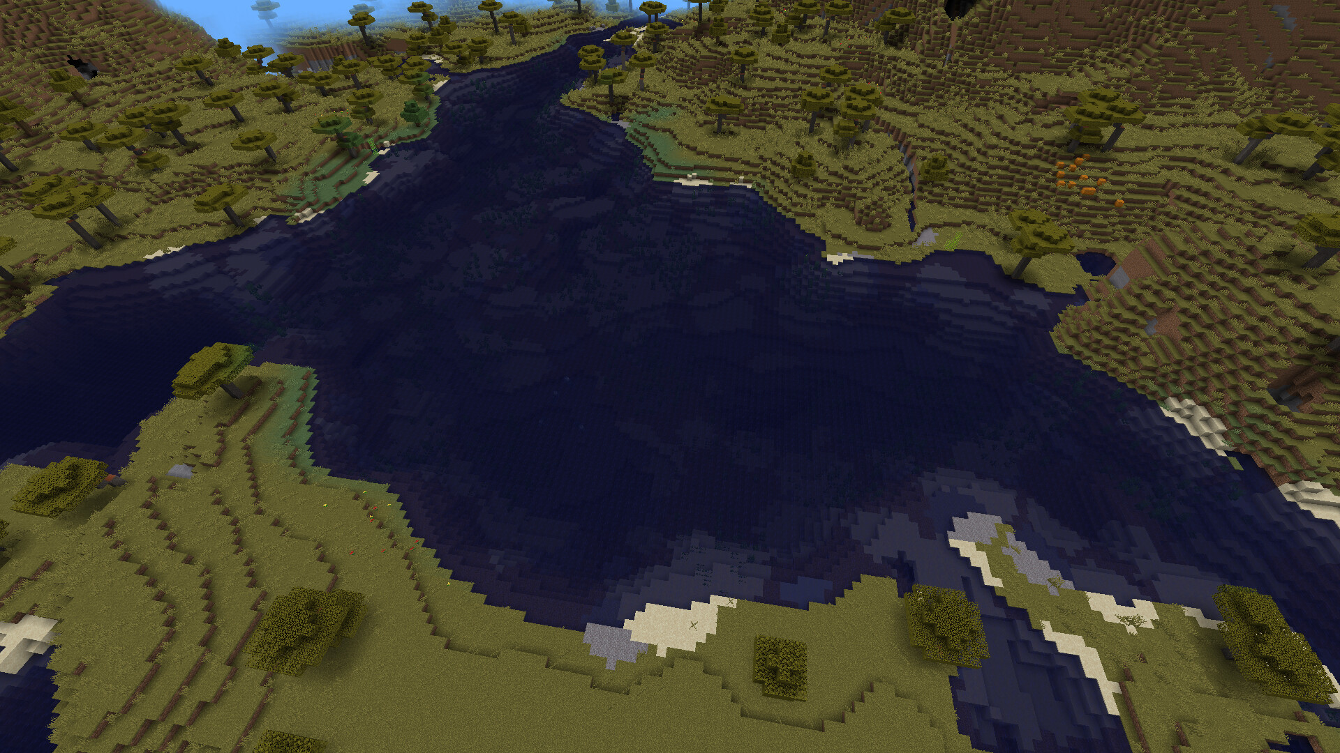 Really Dark Water Minecraft Texture Pack