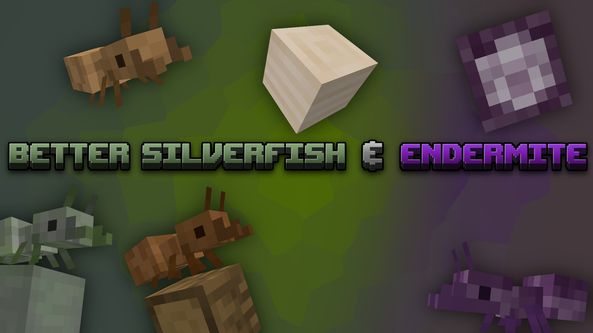 Better Silverfish & Endermite Minecraft Texture Pack
