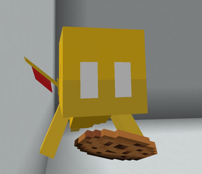 Allay of Minecraft Legends (Yellow) and Happy Warden Minecraft Texture Pack