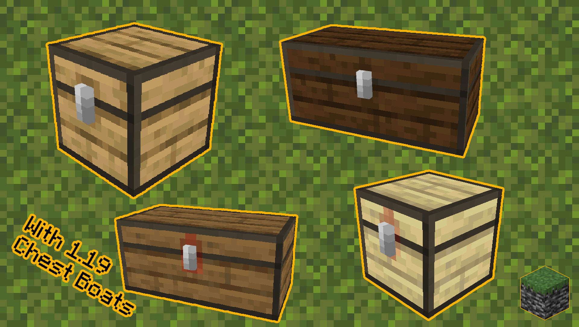 Varied Chests Bedrock Tweaks Minecraft Texture Pack
