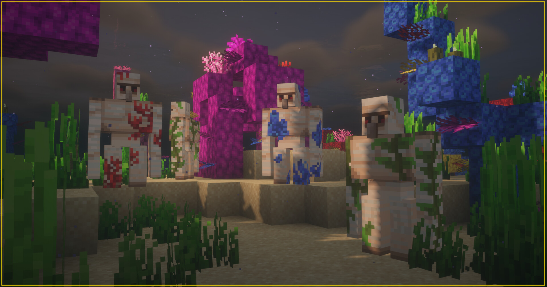 Flower Golems Minecraft Texture Pack