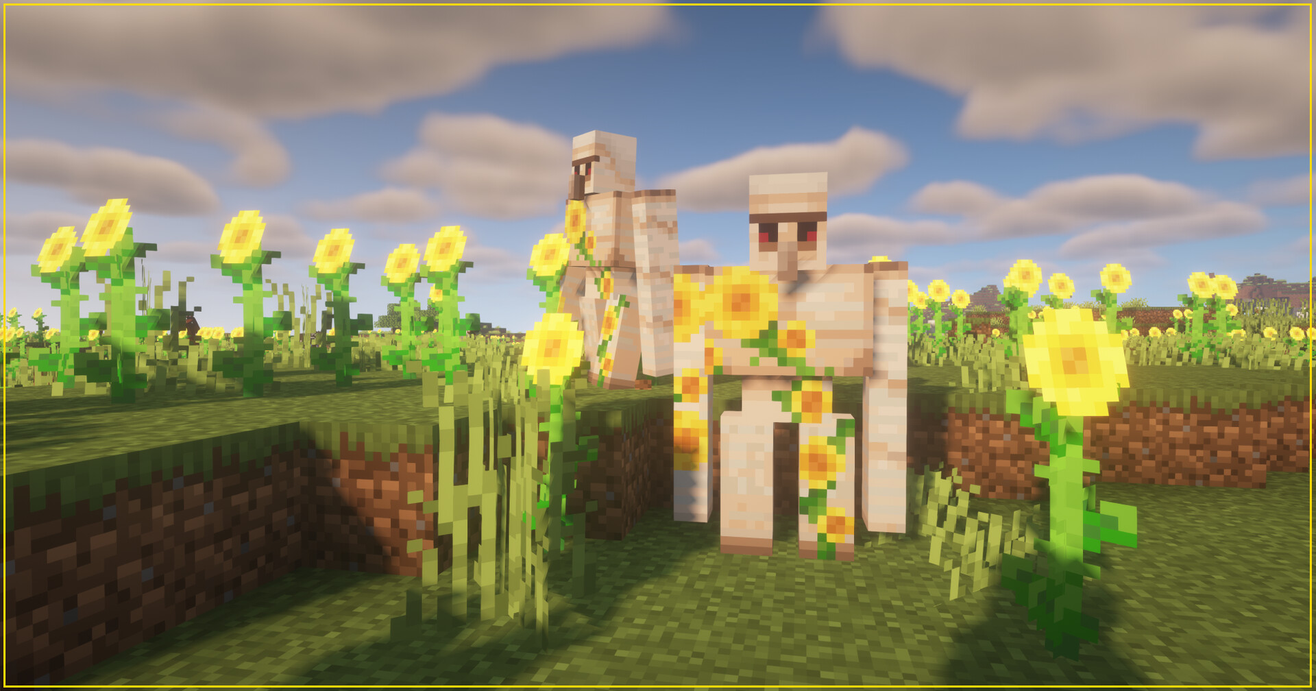 Flower Golems Minecraft Texture Pack
