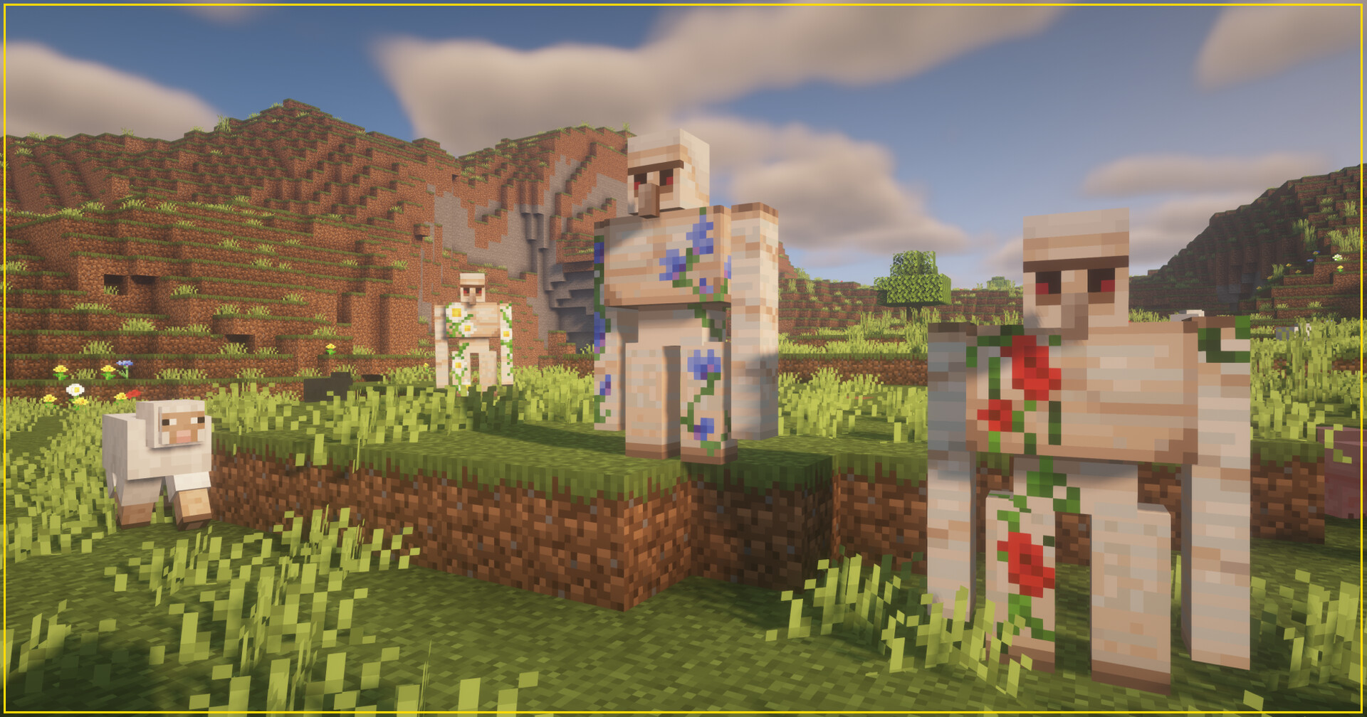 Flower Golems Minecraft Texture Pack