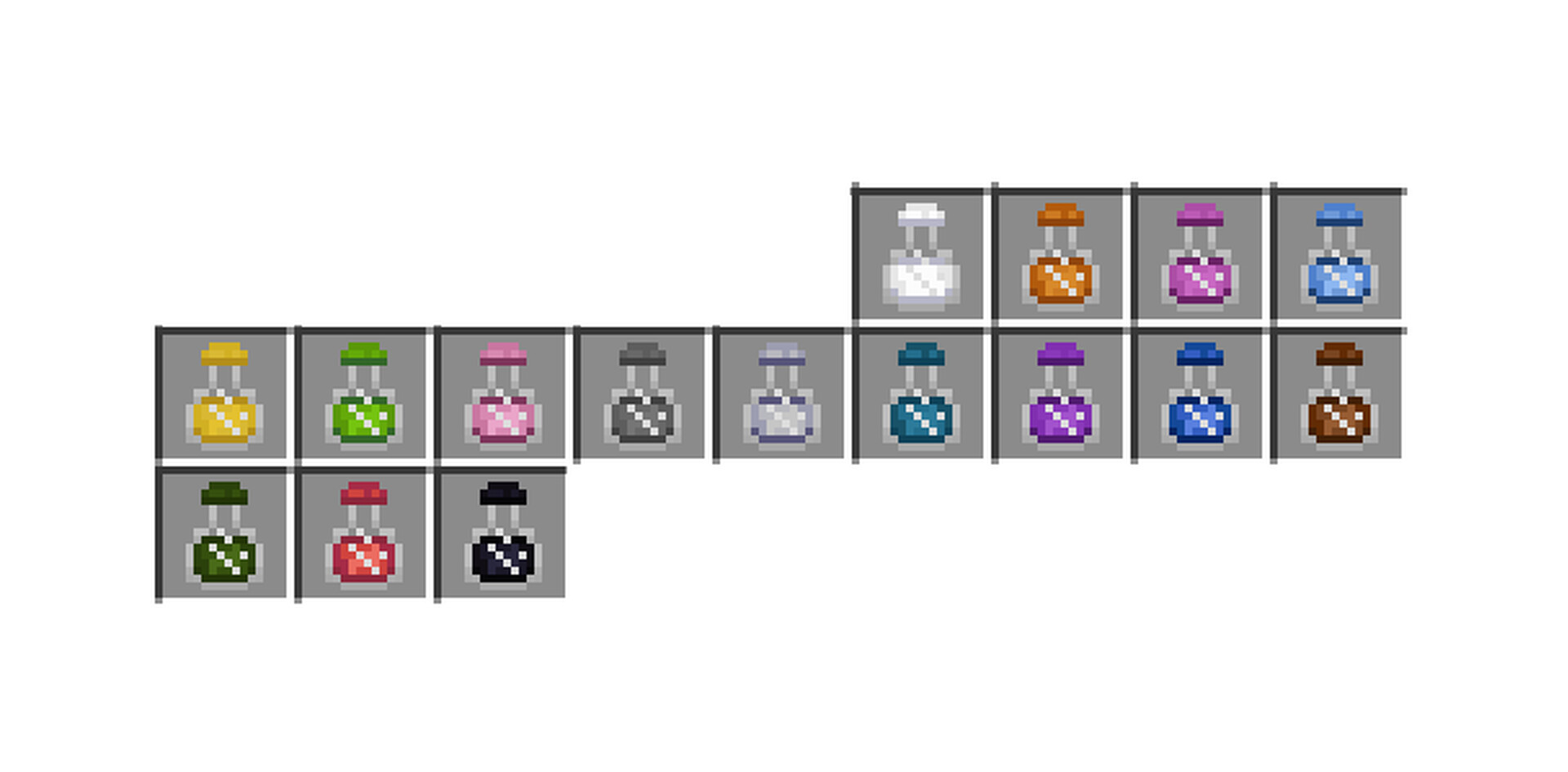 - Dye, but In a Bottle! - Minecraft Texture Pack