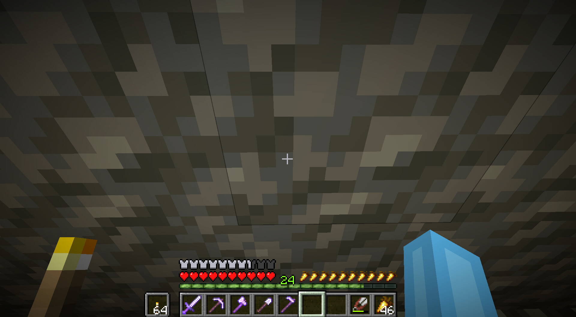 Golden Carrot Hunger Bar Minecraft Texture Pack