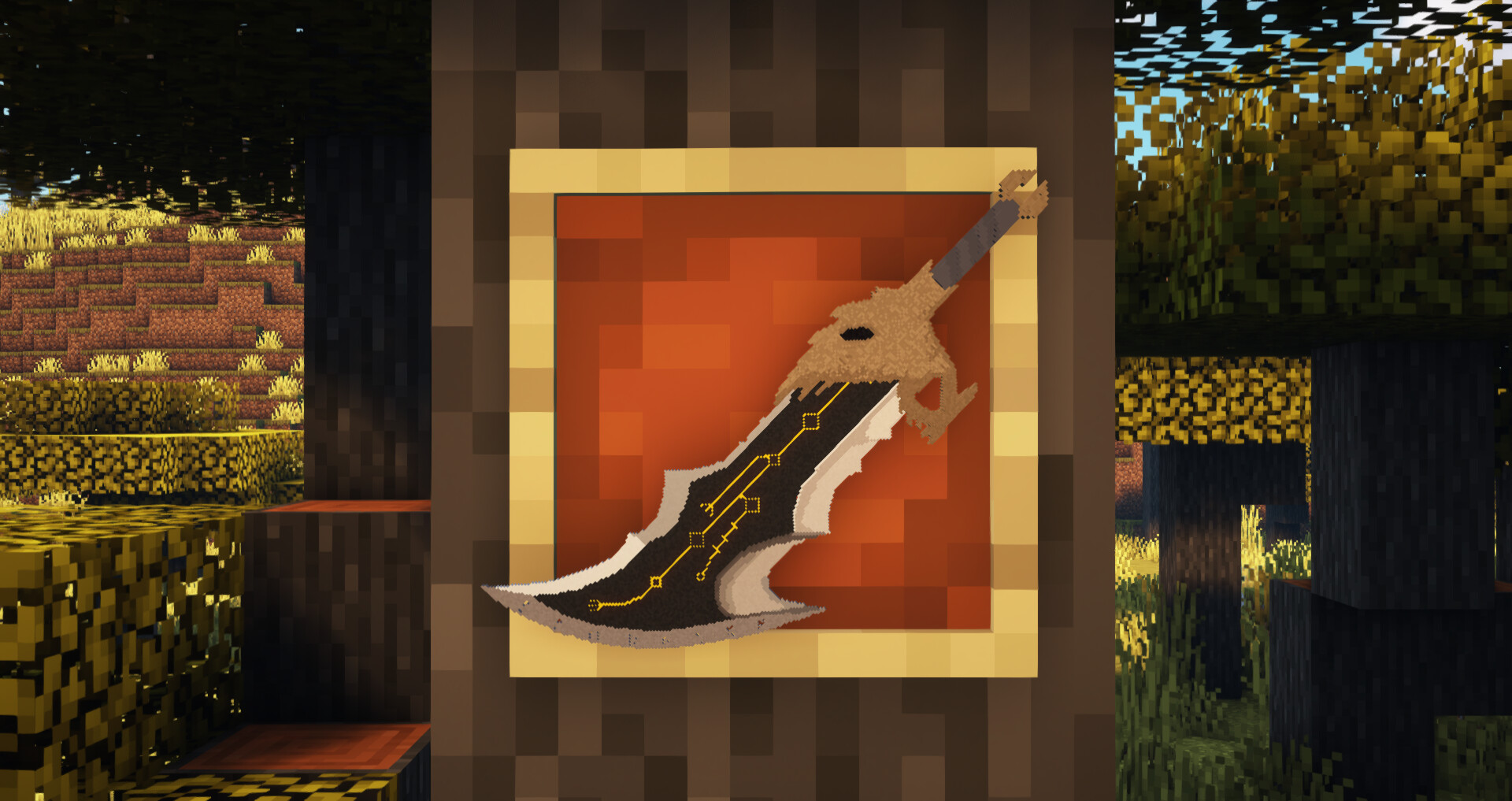 God of WarBlades of Chaos Minecraft Texture Pack