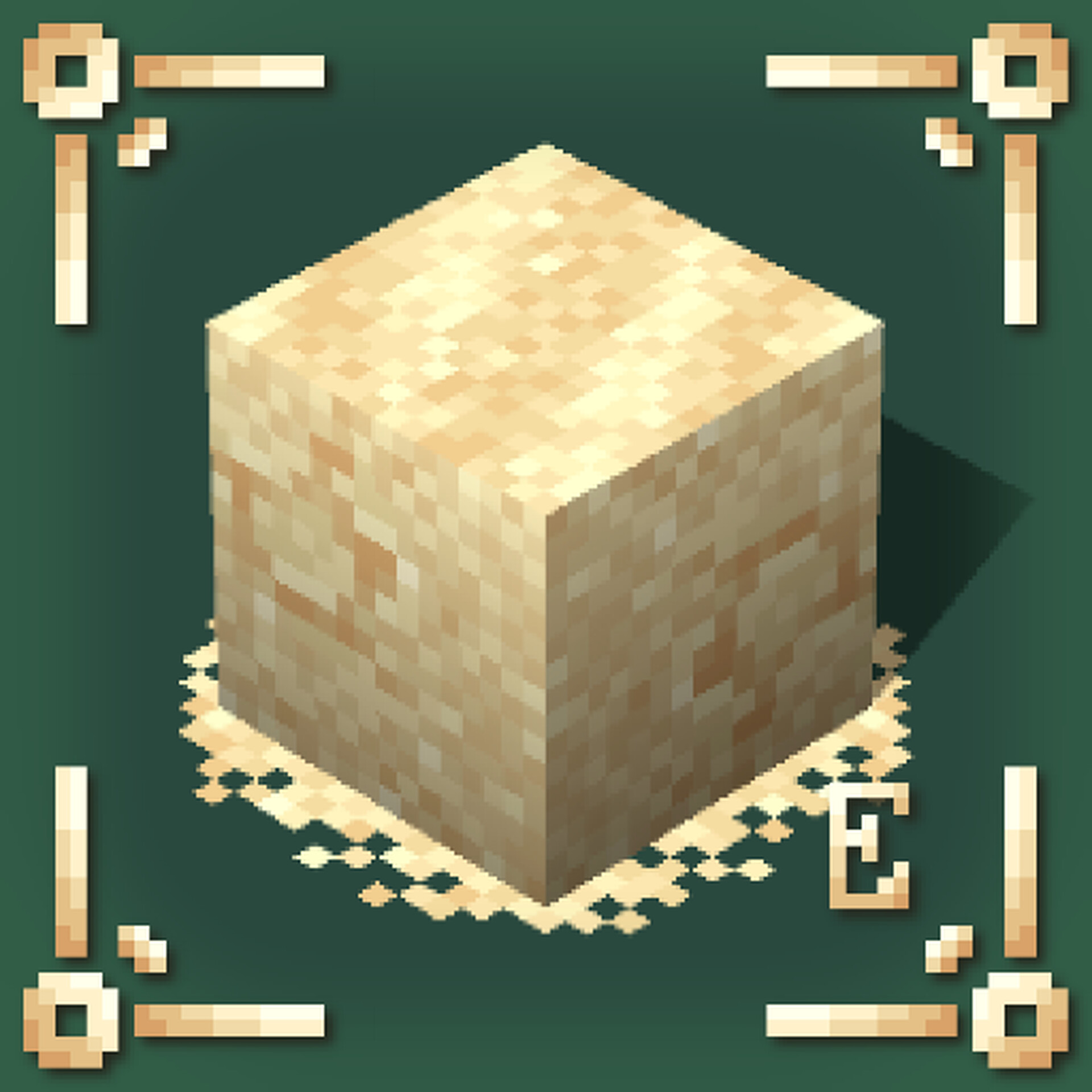 Floating Blocks + Minecraft Texture Pack