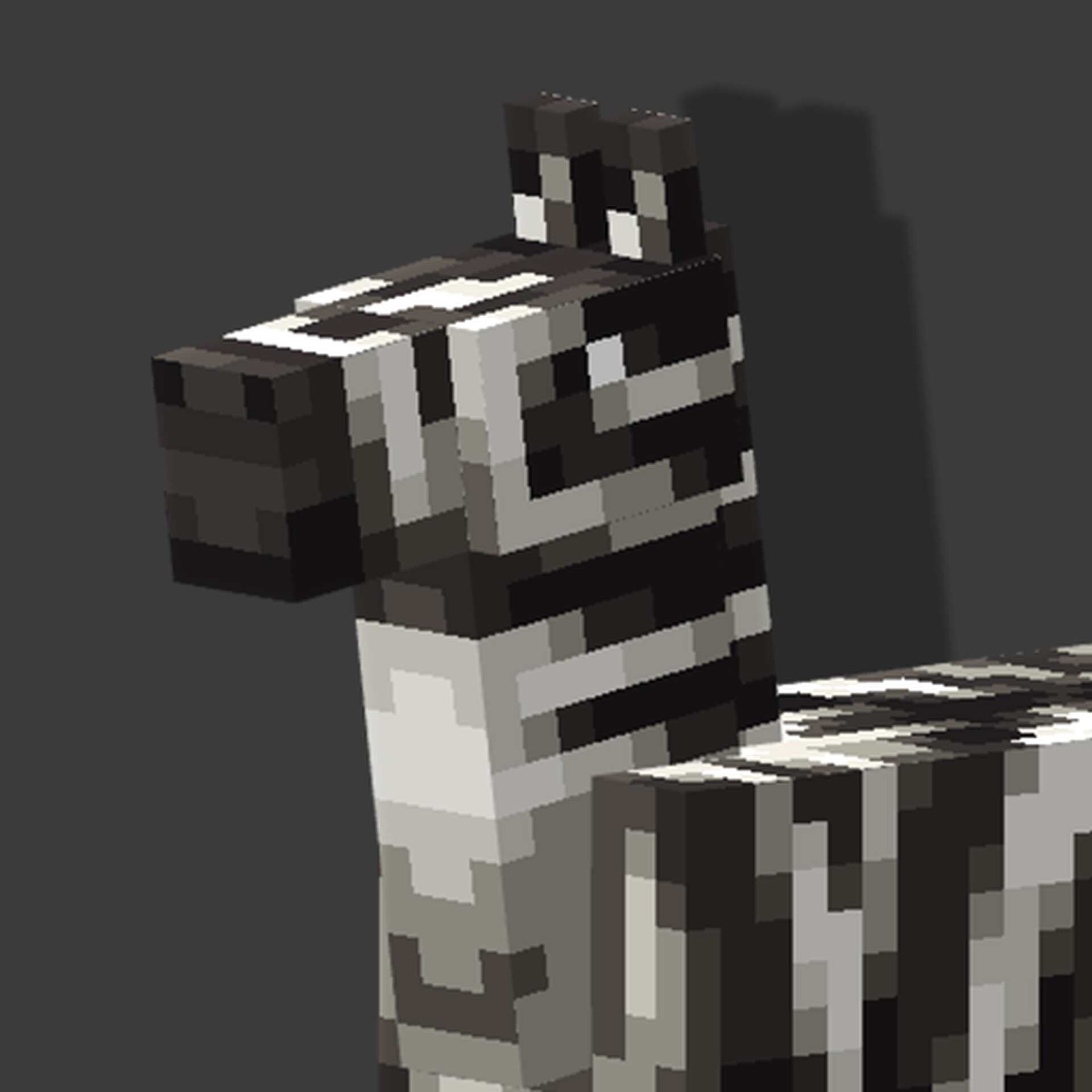 Zebras in Minecraft! 1.19 Minecraft Texture Pack