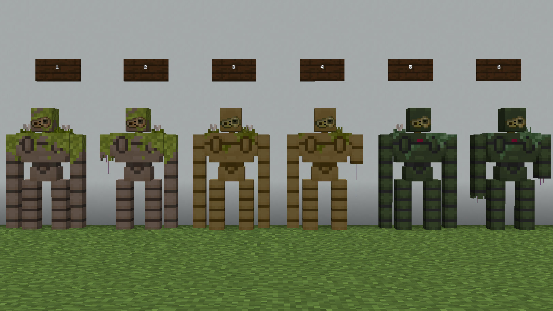 Castle in the Sky Guardian Iron Golems Minecraft Texture Pack