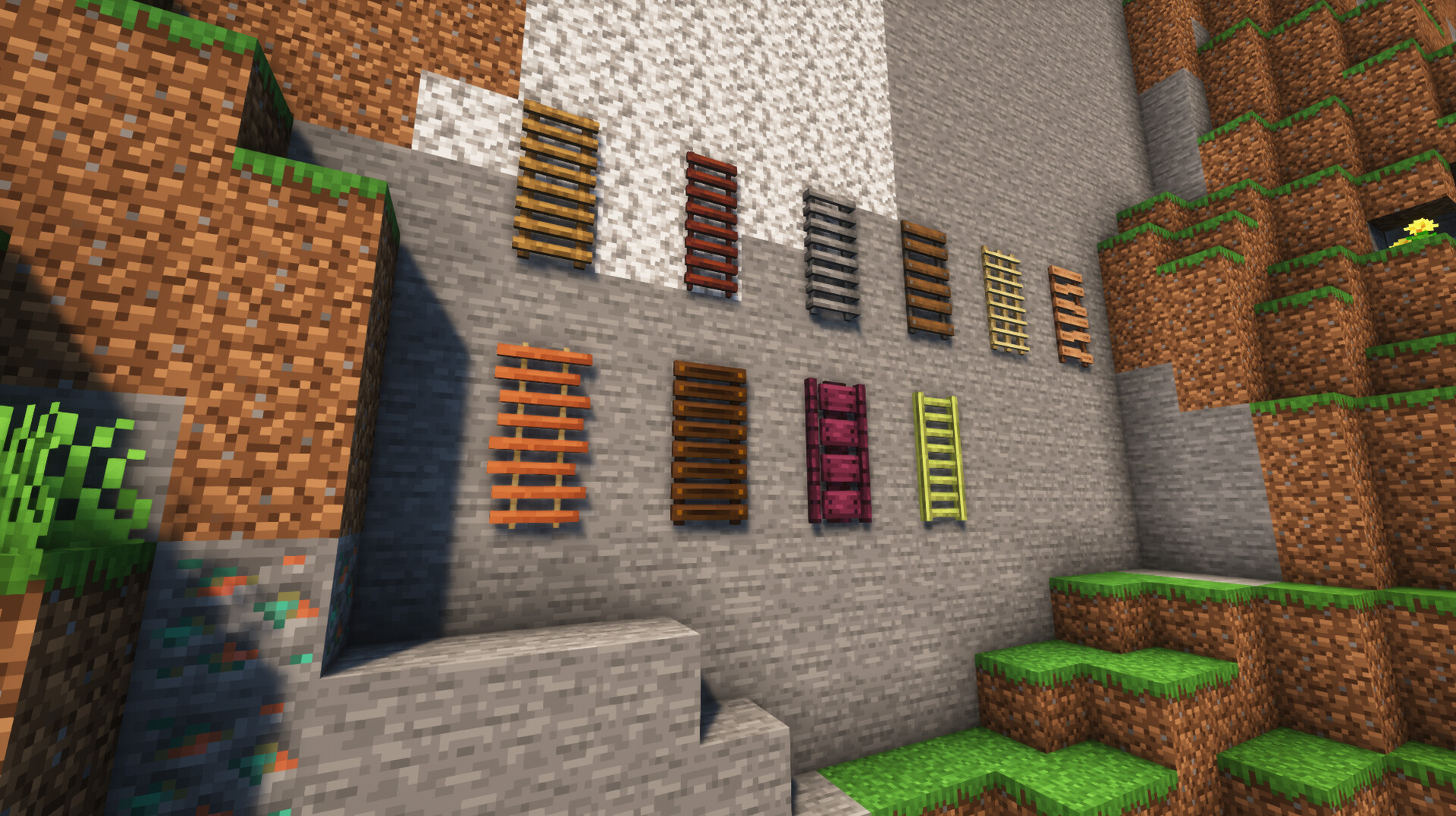 Better 3D Ladder Minecraft Texture Pack