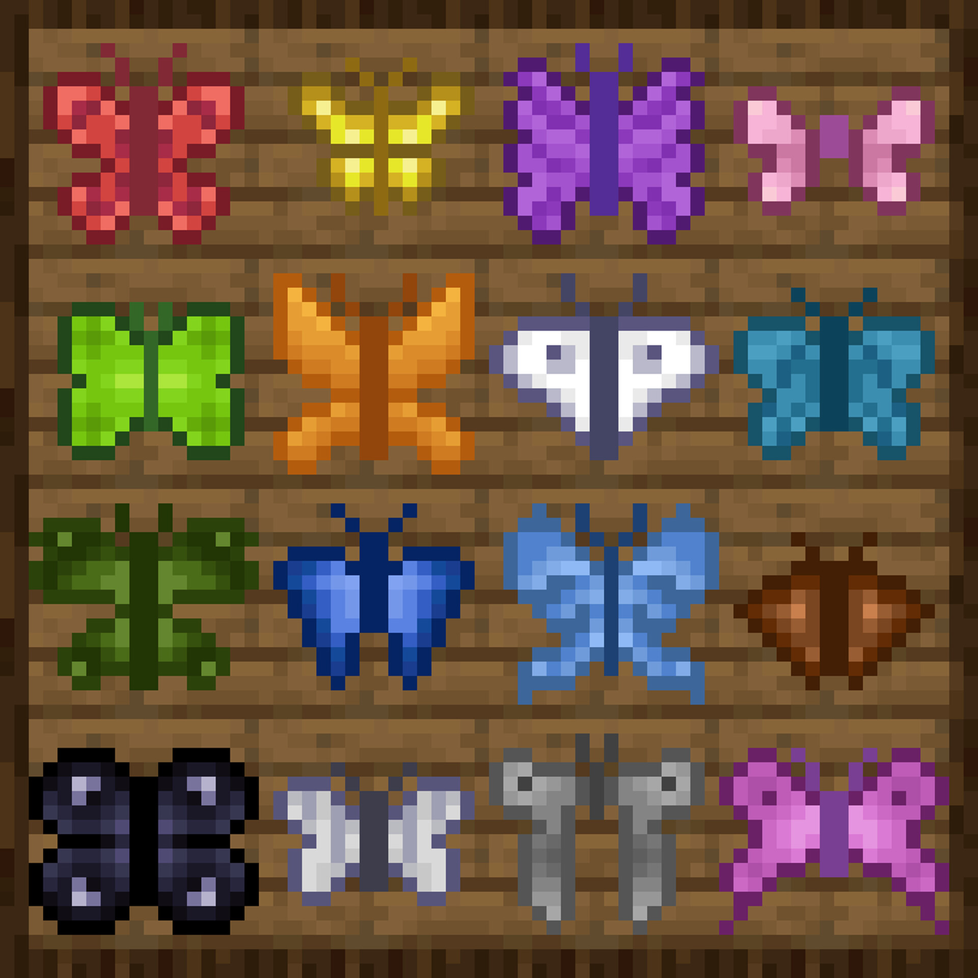 Butterfly Dyes Minecraft Texture Pack